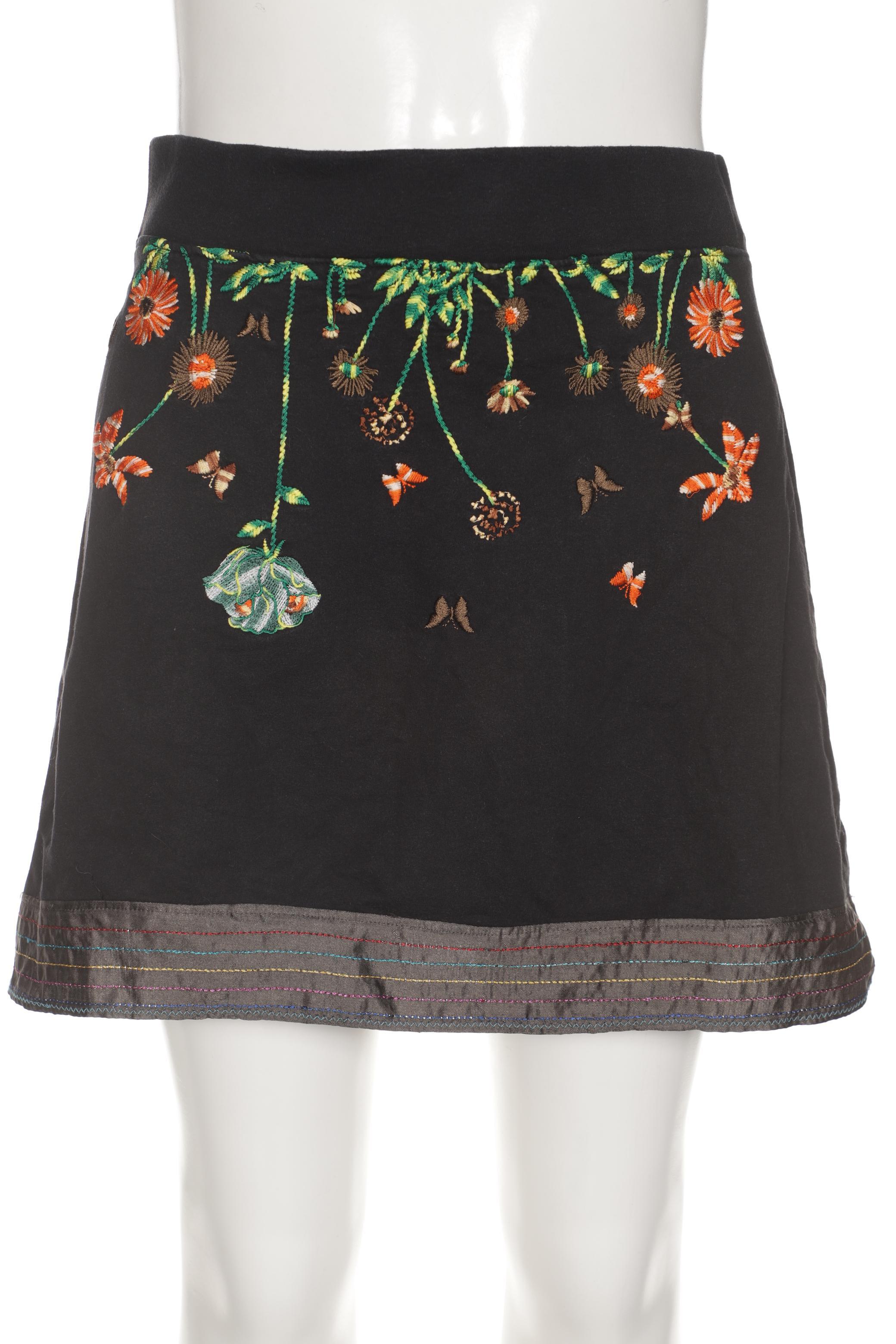 

Desigual Damen Rock, schwarz, Gr. 42