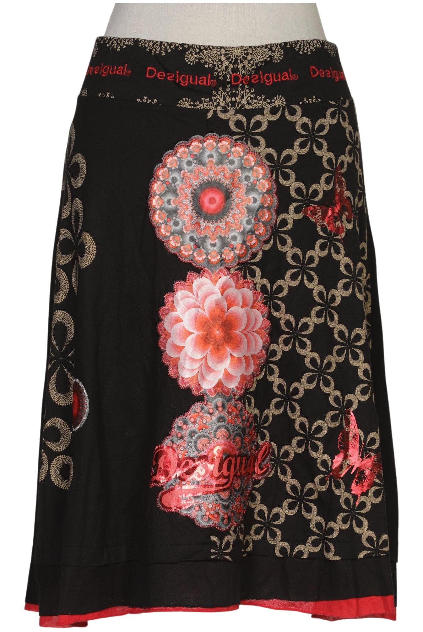 

Desigual Damen Rock, schwarz, Gr. 38