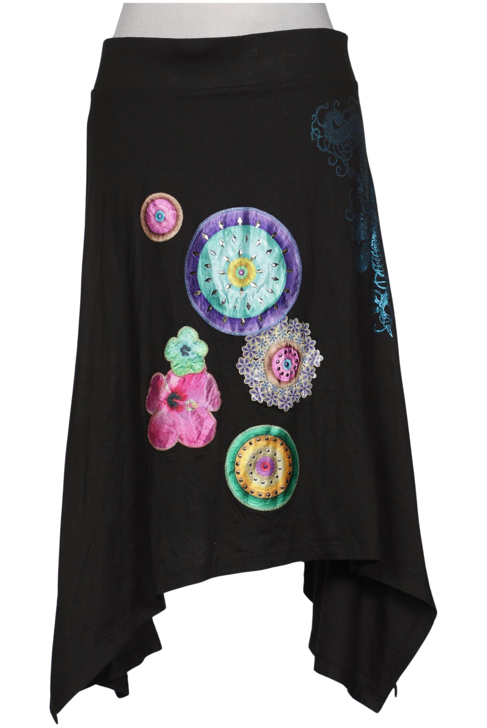 

Desigual Damen Rock, schwarz, Gr. 44
