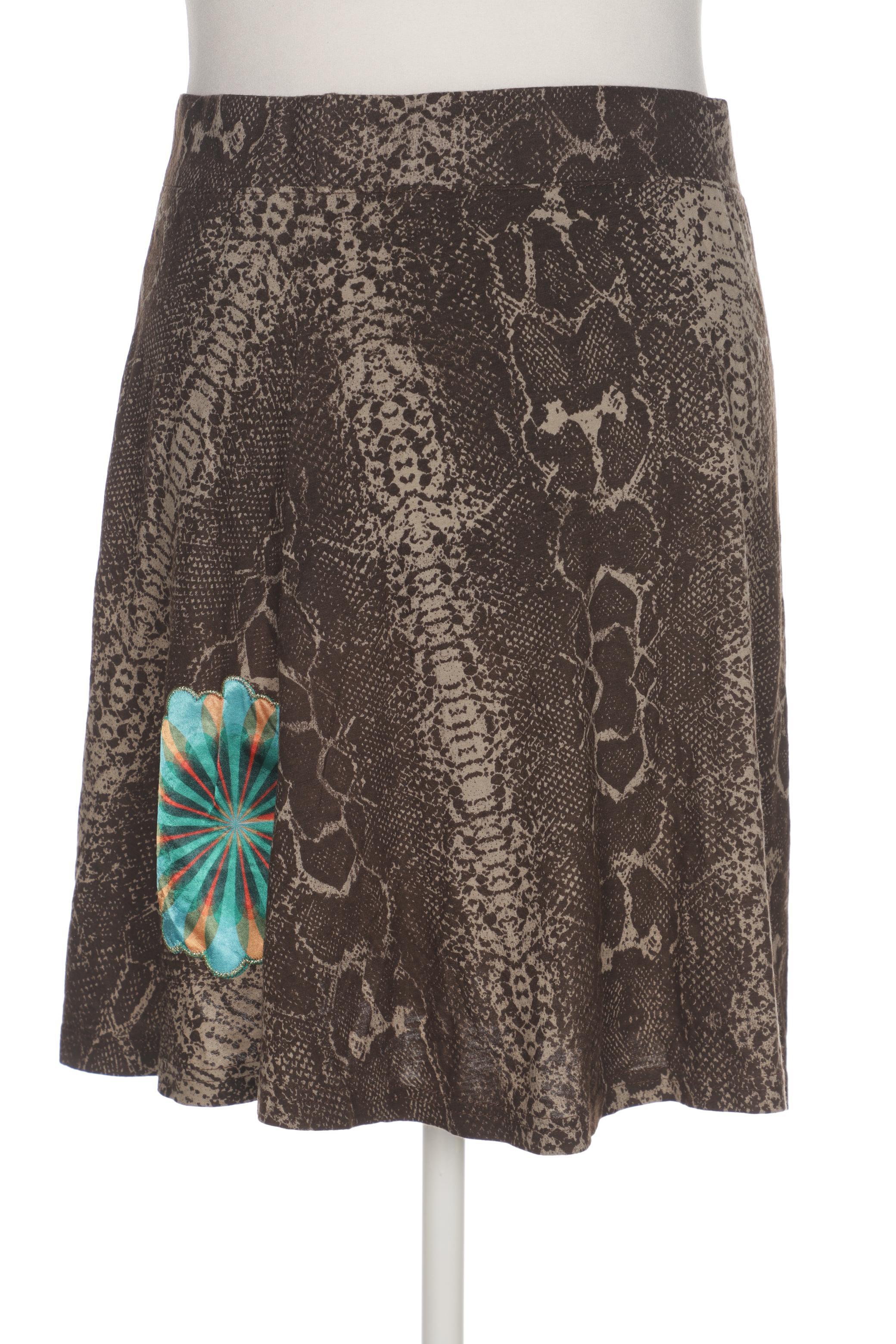 

Desigual Damen Rock, braun, Gr. 44