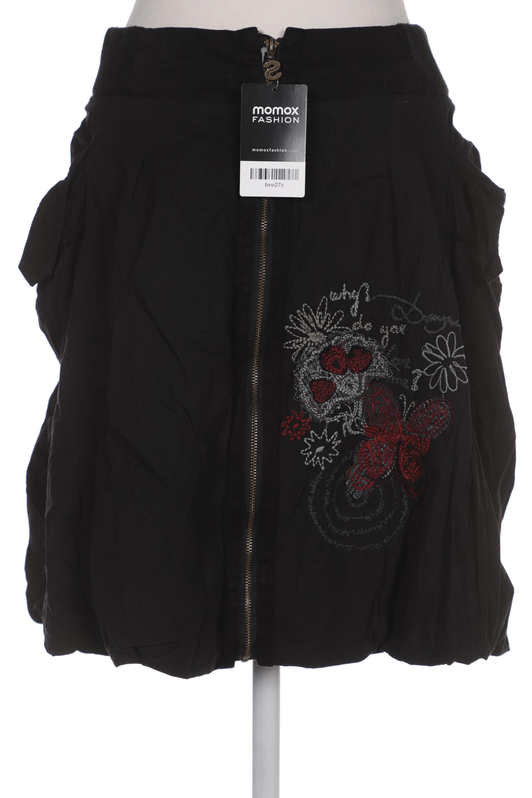 

Desigual Damen Rock, schwarz, Gr. 36