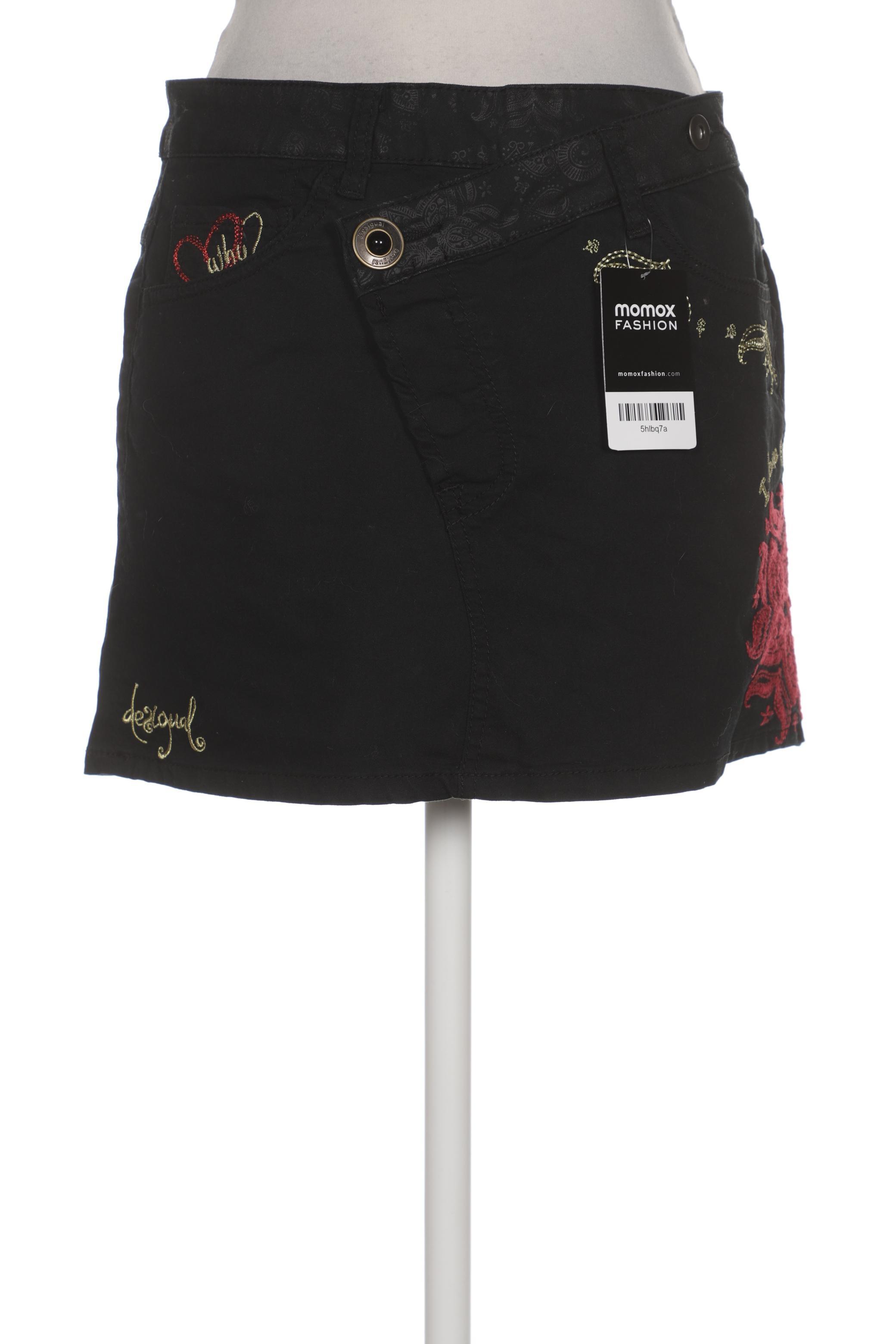 

Desigual Damen Rock, schwarz, Gr. 36