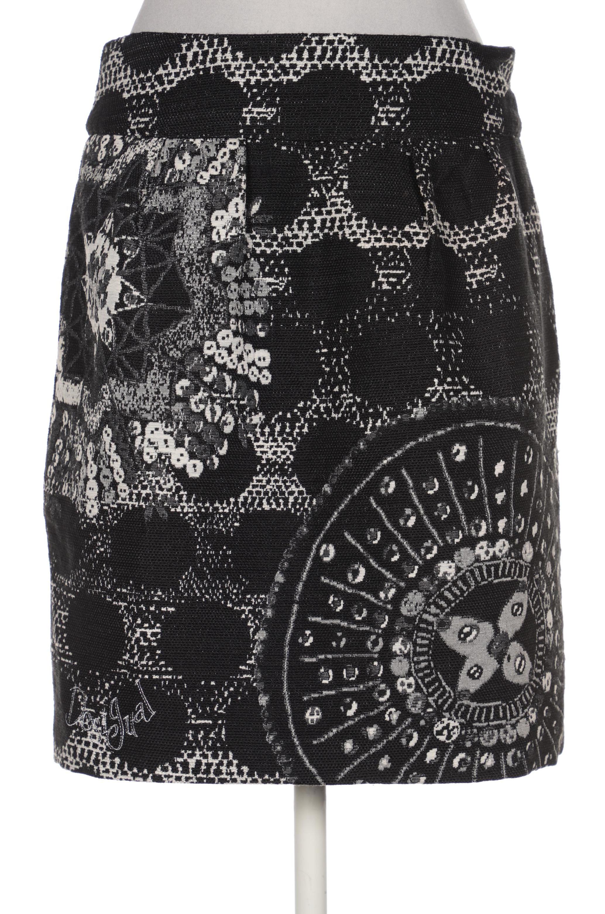 

Desigual Damen Rock, schwarz, Gr. 40