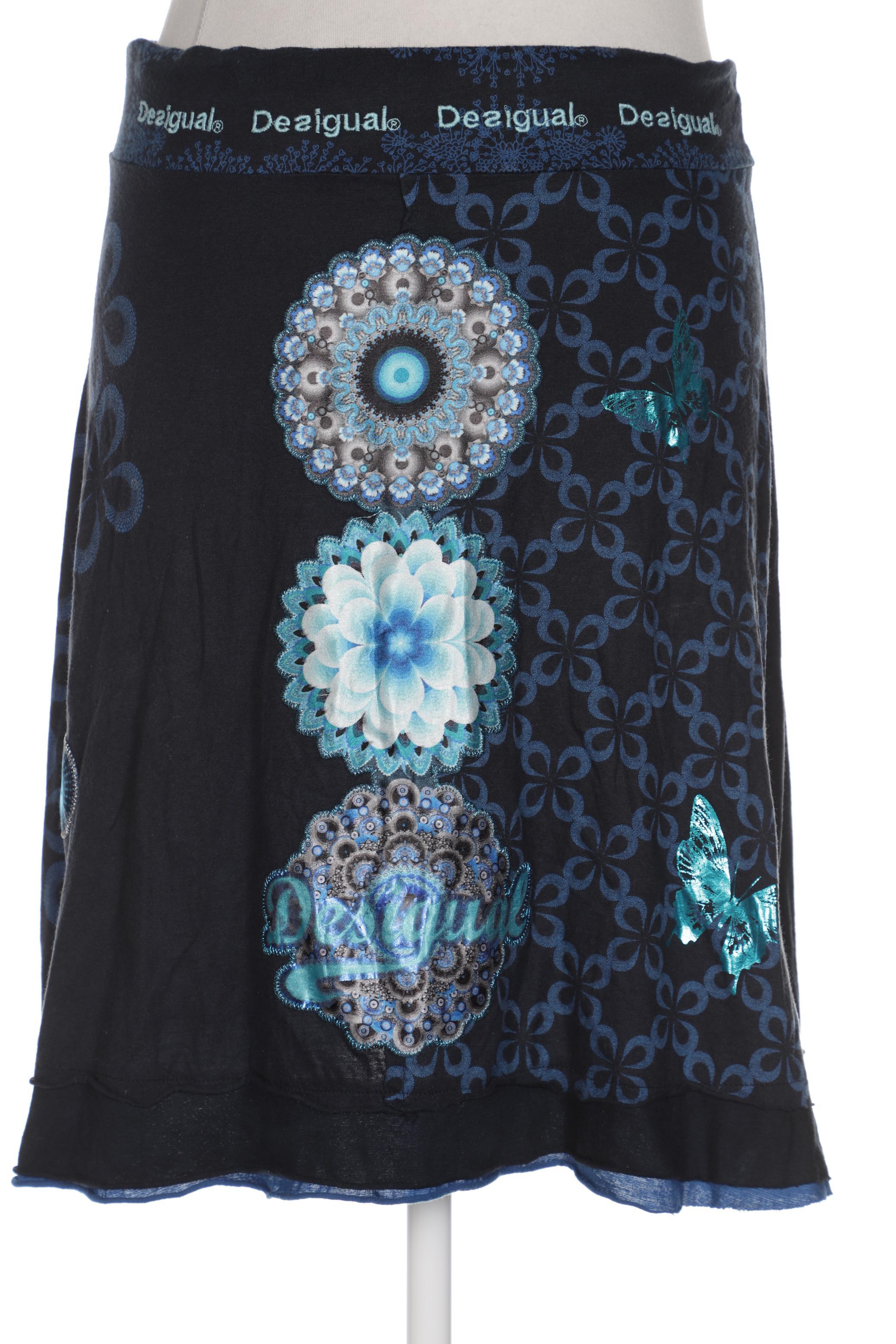 

Desigual Damen Rock, marineblau, Gr. 42