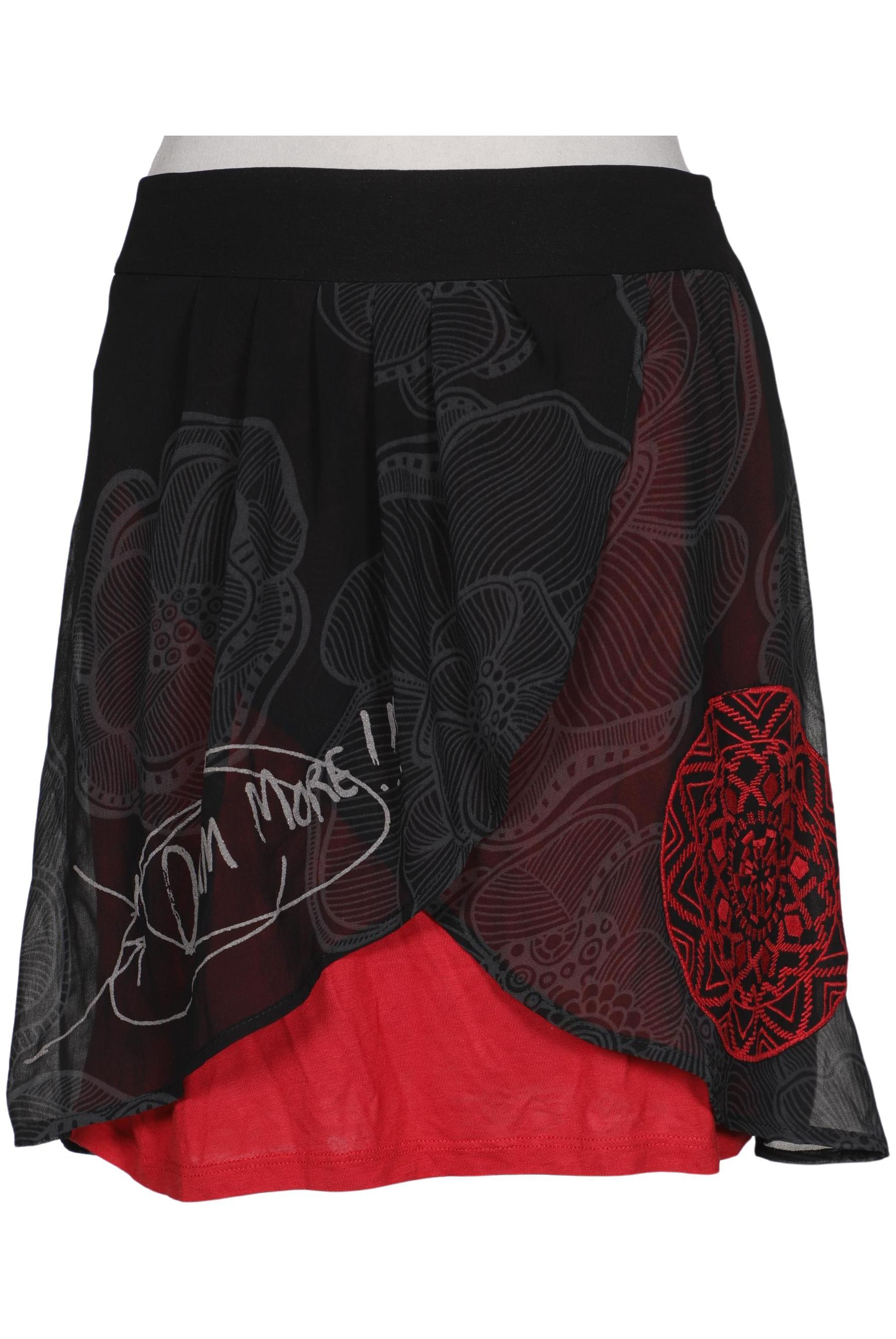 

Desigual Damen Rock, schwarz, Gr. 40