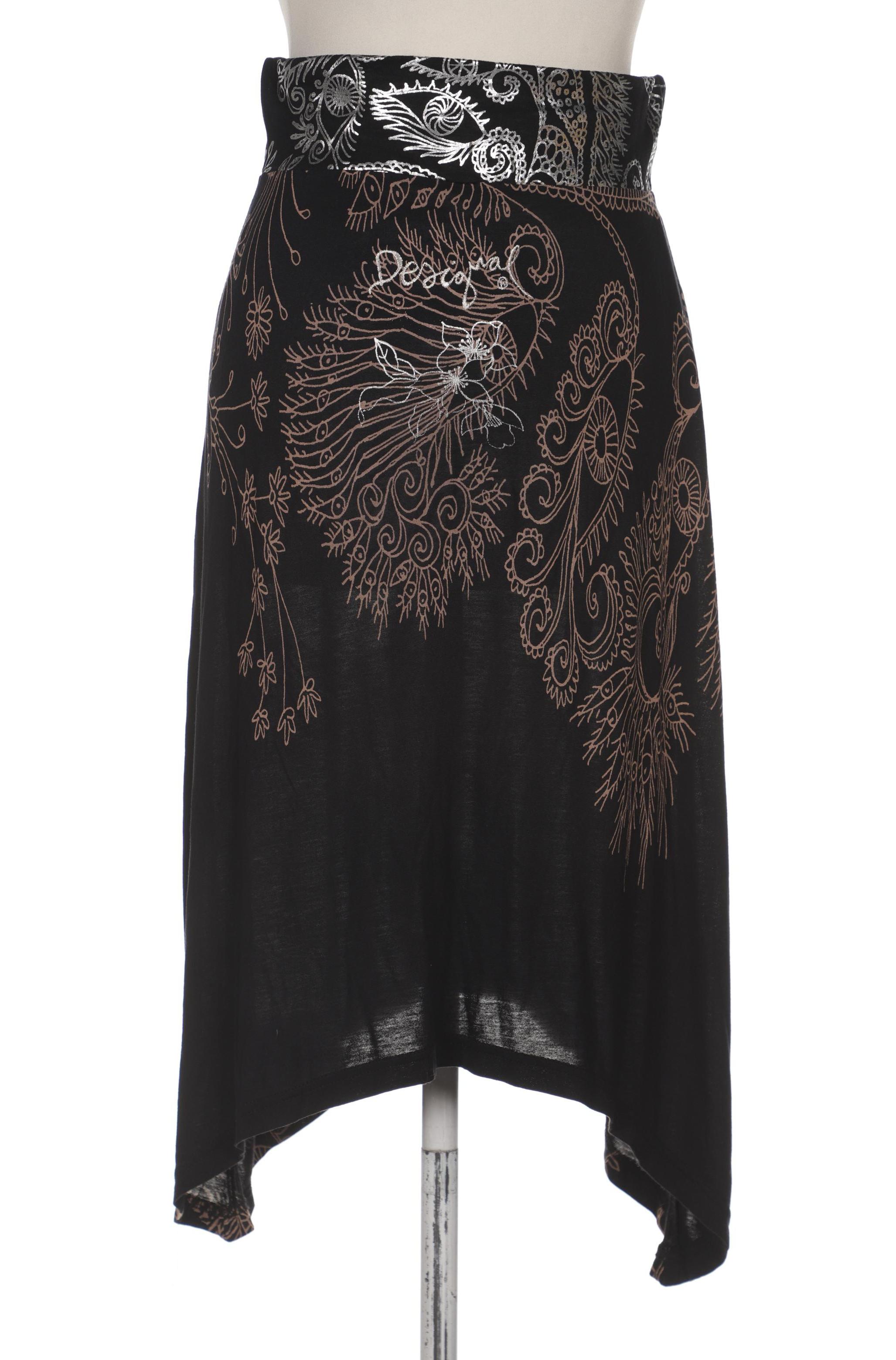 

Desigual Damen Rock, schwarz, Gr. 34