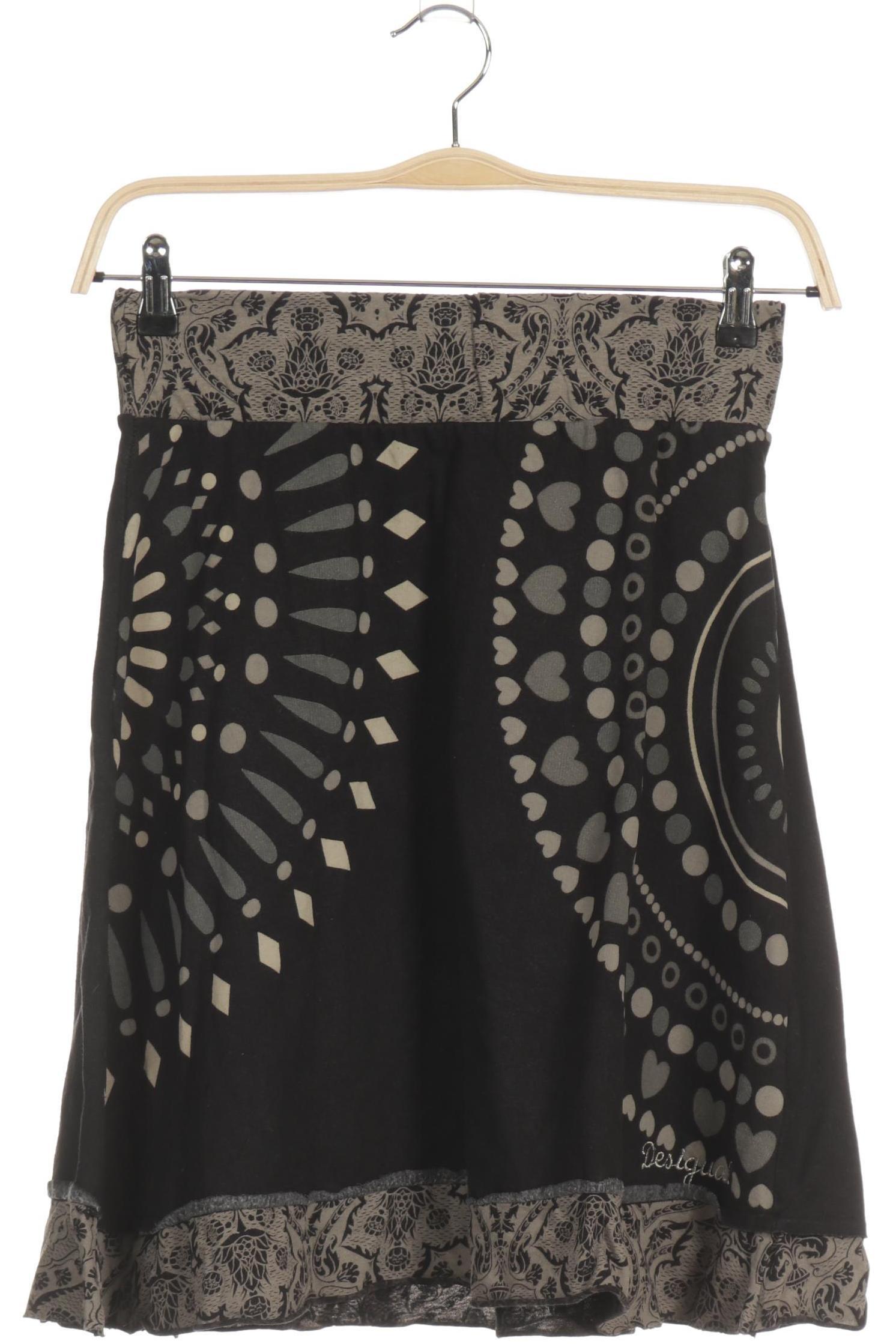 

Desigual Damen Rock, schwarz, Gr.