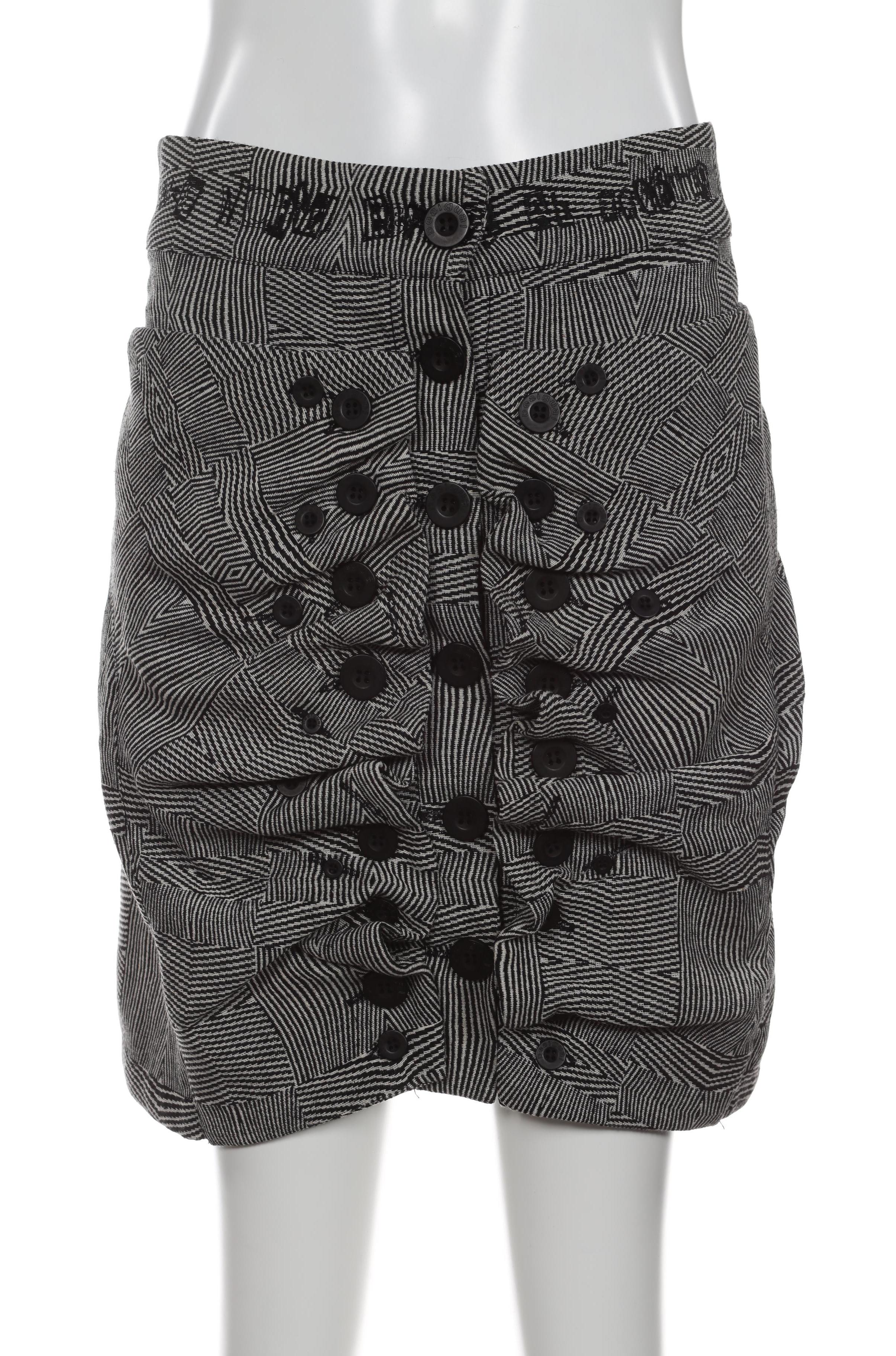 

Desigual Damen Rock, grau, Gr. 38