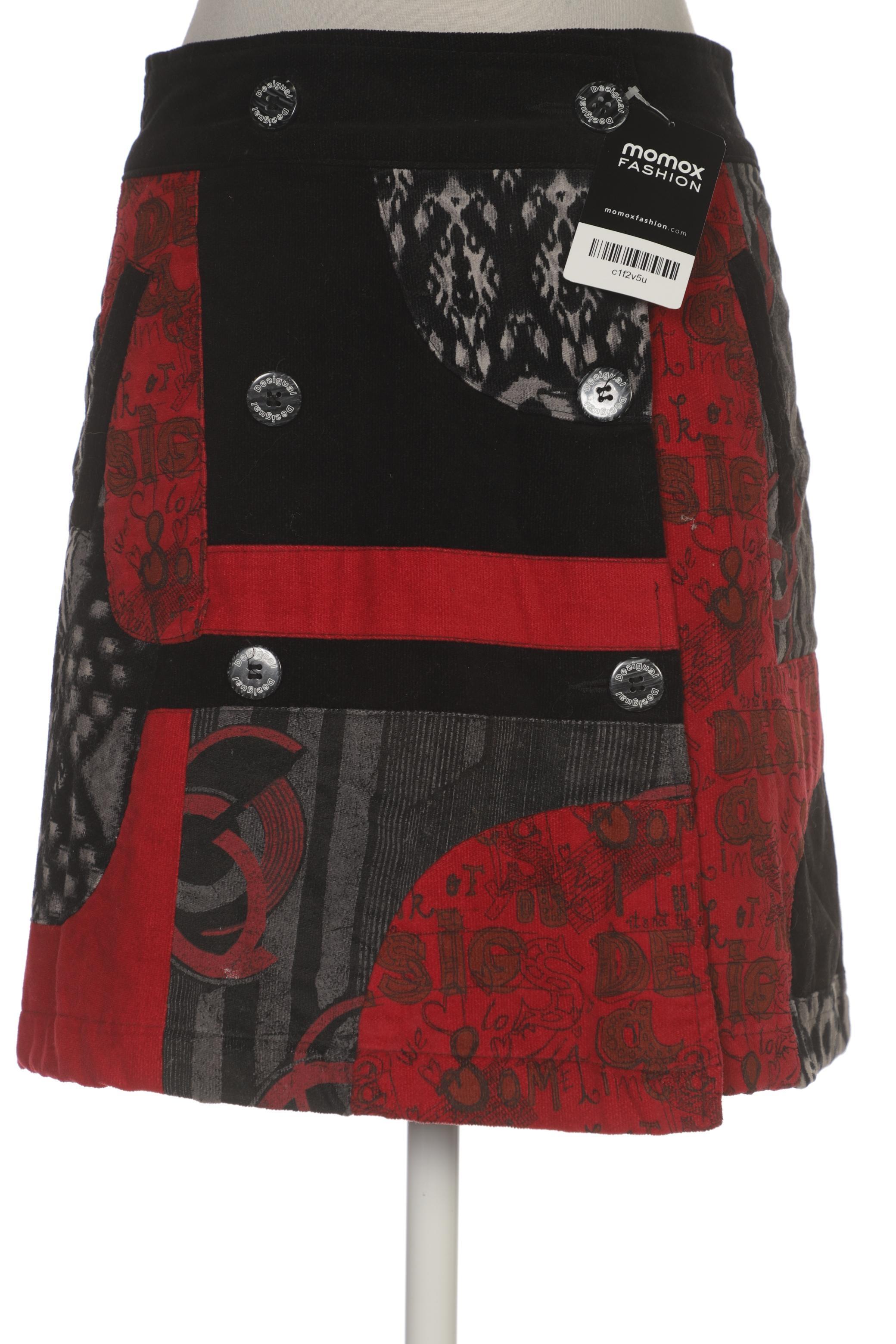 

Desigual Damen Rock, schwarz, Gr. 42