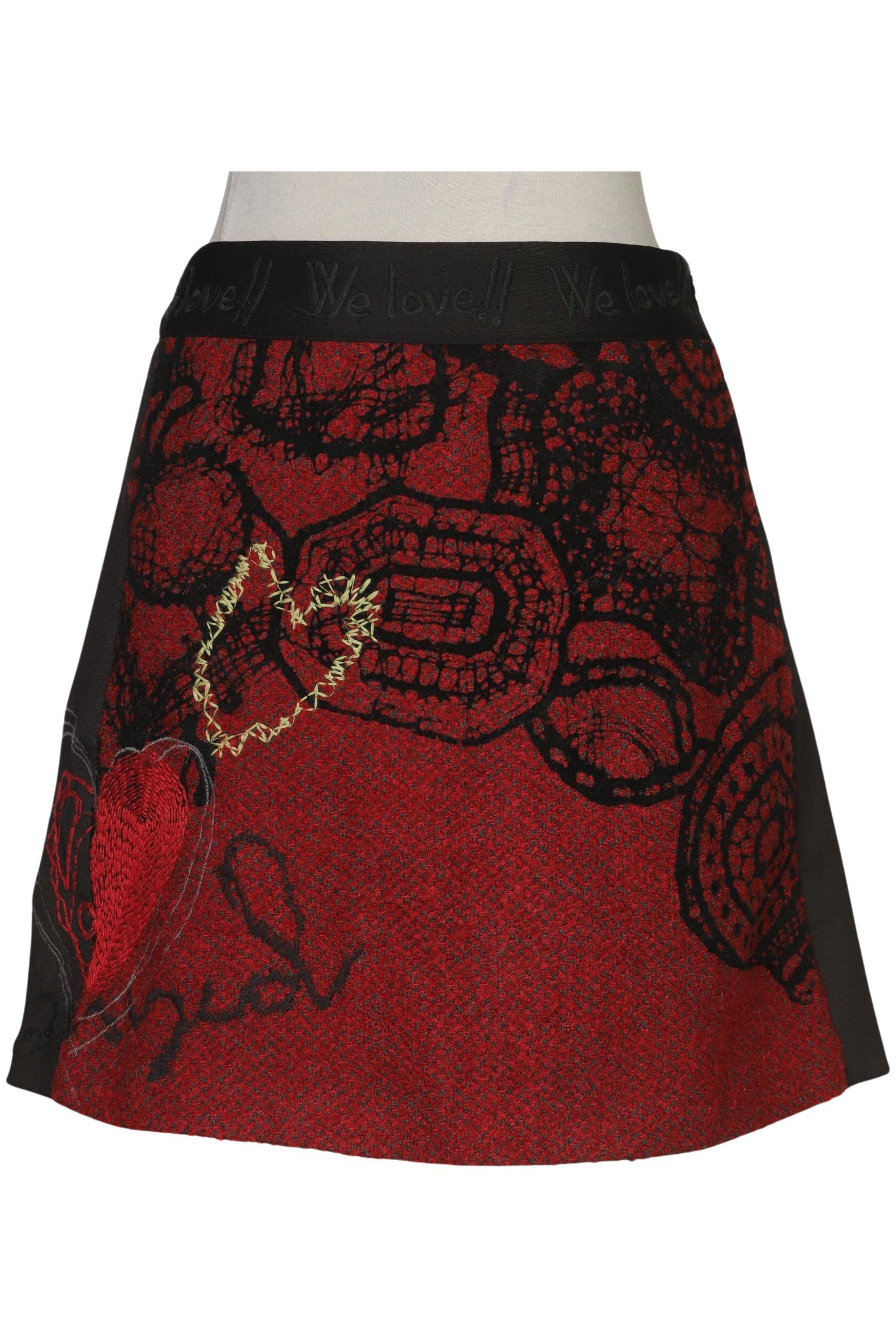 

Desigual Damen Rock, bordeaux, Gr. 38