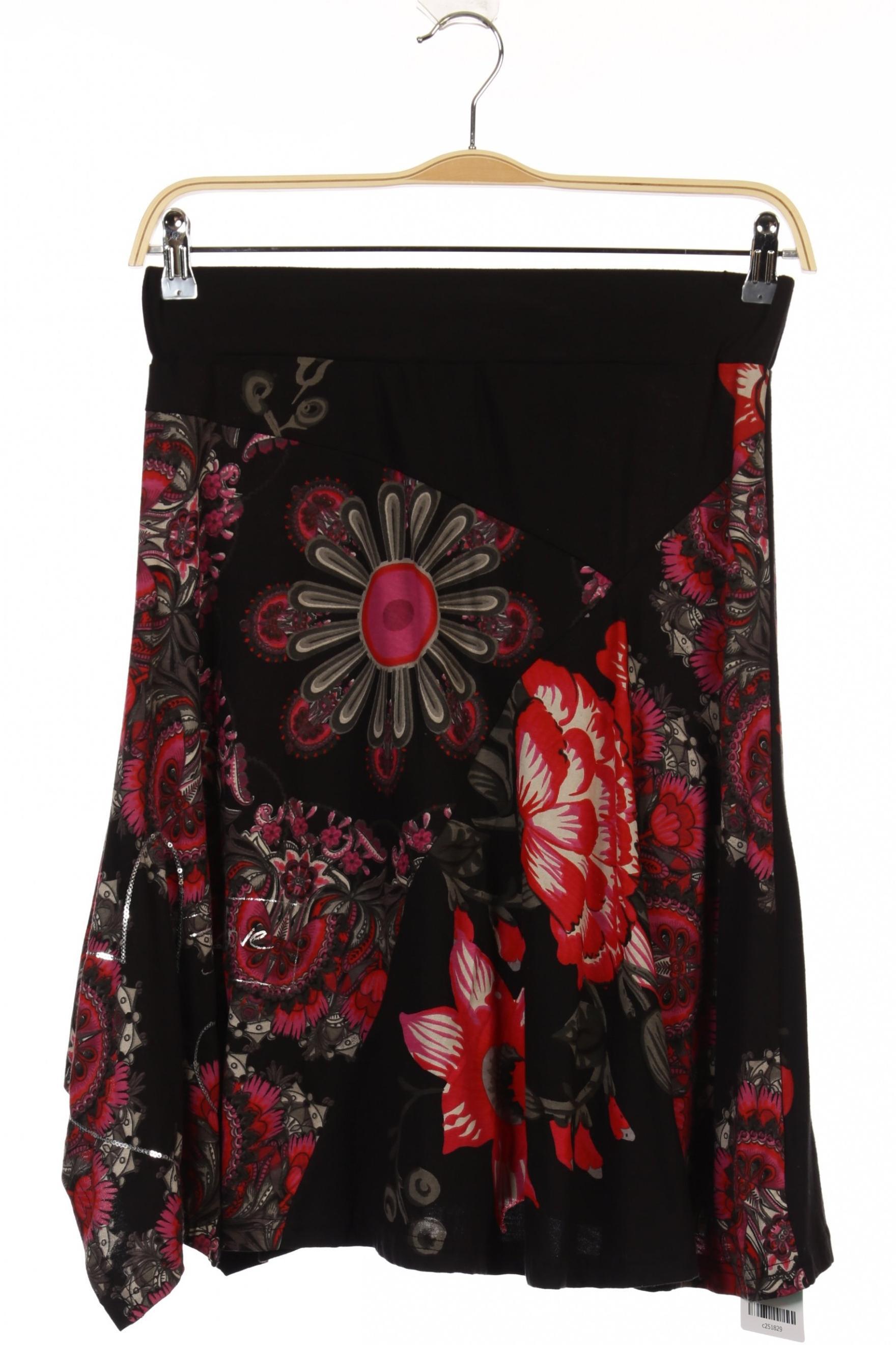 

Desigual Damen Rock, schwarz, Gr.