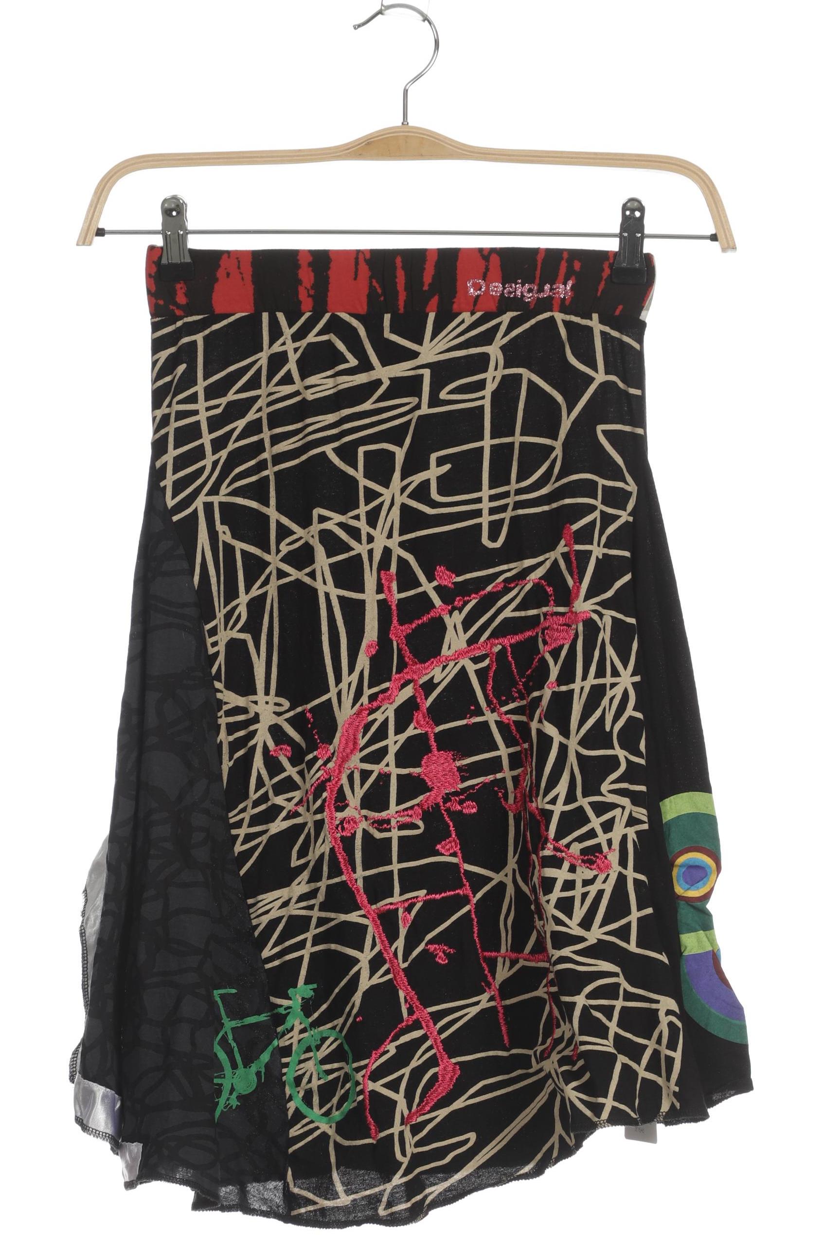 

Desigual Damen Rock, schwarz, Gr. 36