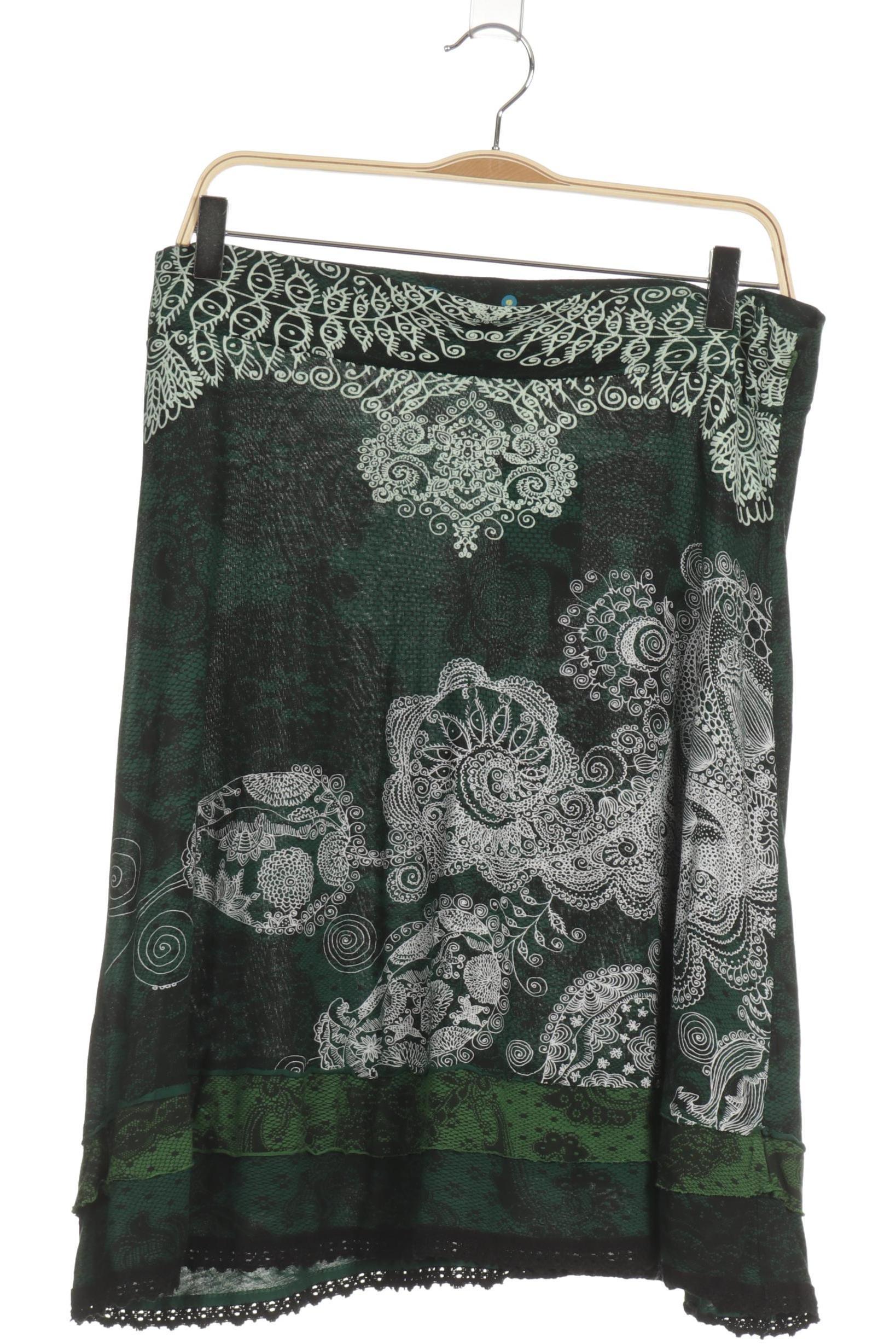 

Desigual Damen Rock, grün, Gr.