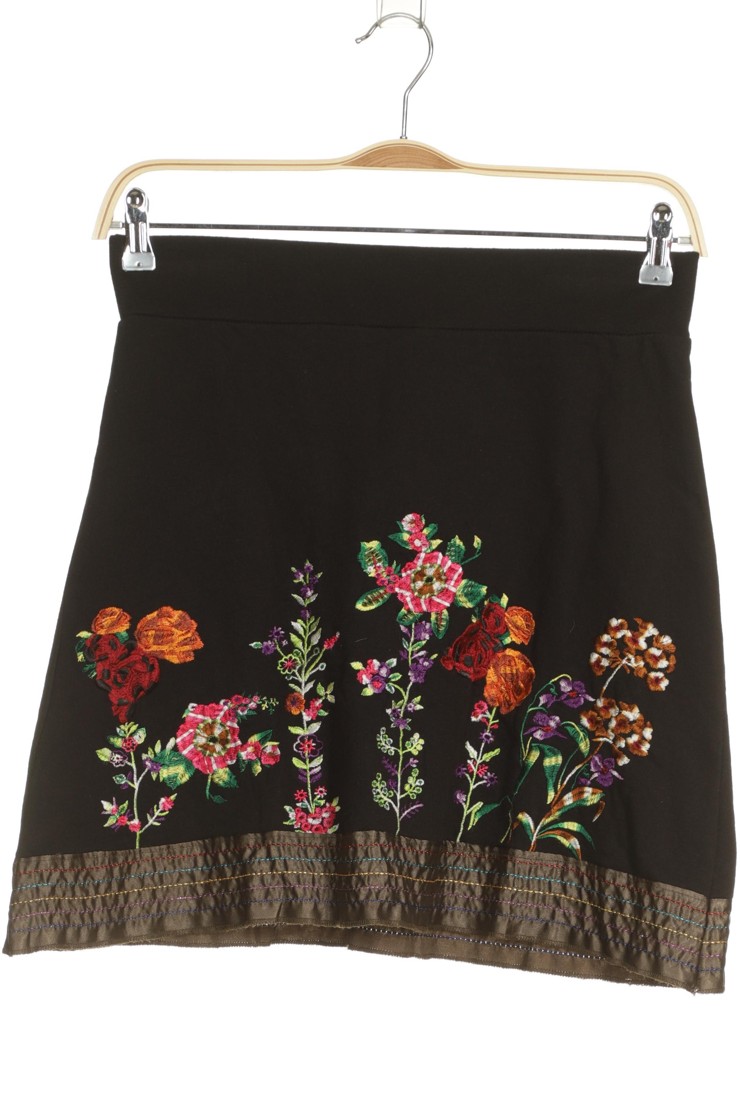 

Desigual Damen Rock, schwarz, Gr.