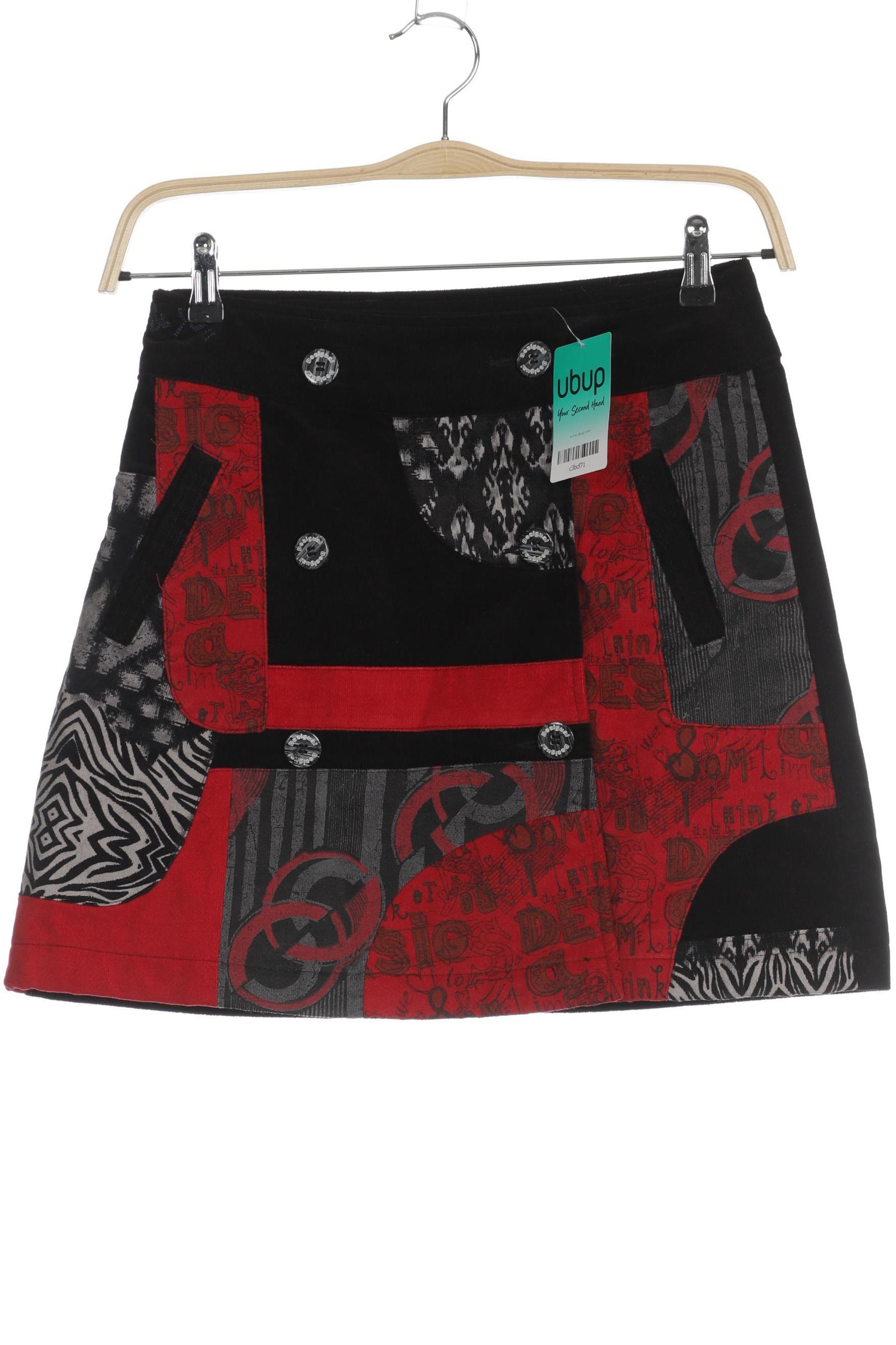 

Desigual Damen Rock, schwarz, Gr. 38