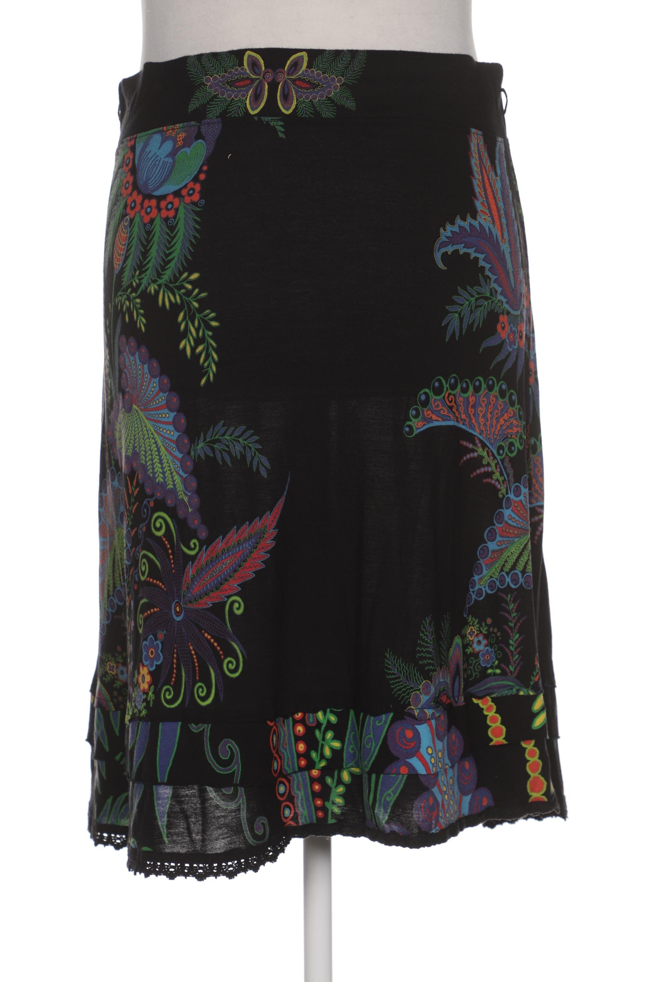 

Desigual Damen Rock, schwarz, Gr. 44