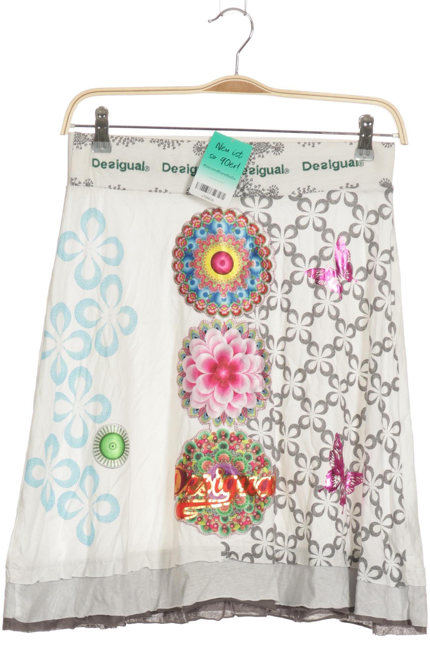 

Desigual Damen Rock, weiß, Gr.