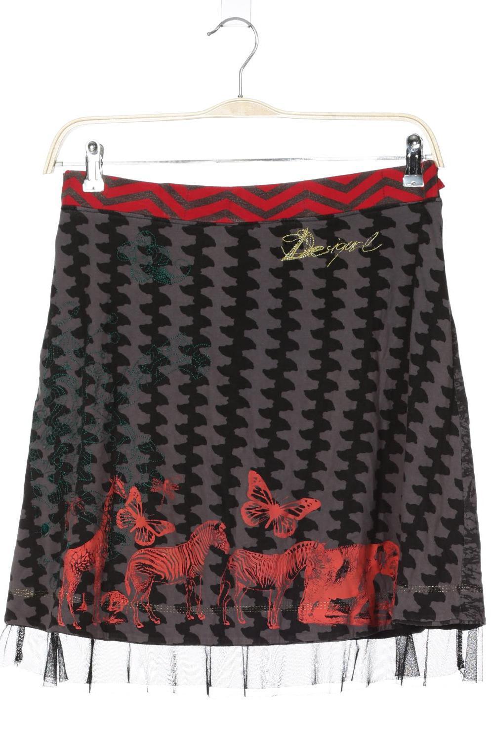 

Desigual Damen Rock, grau, Gr.