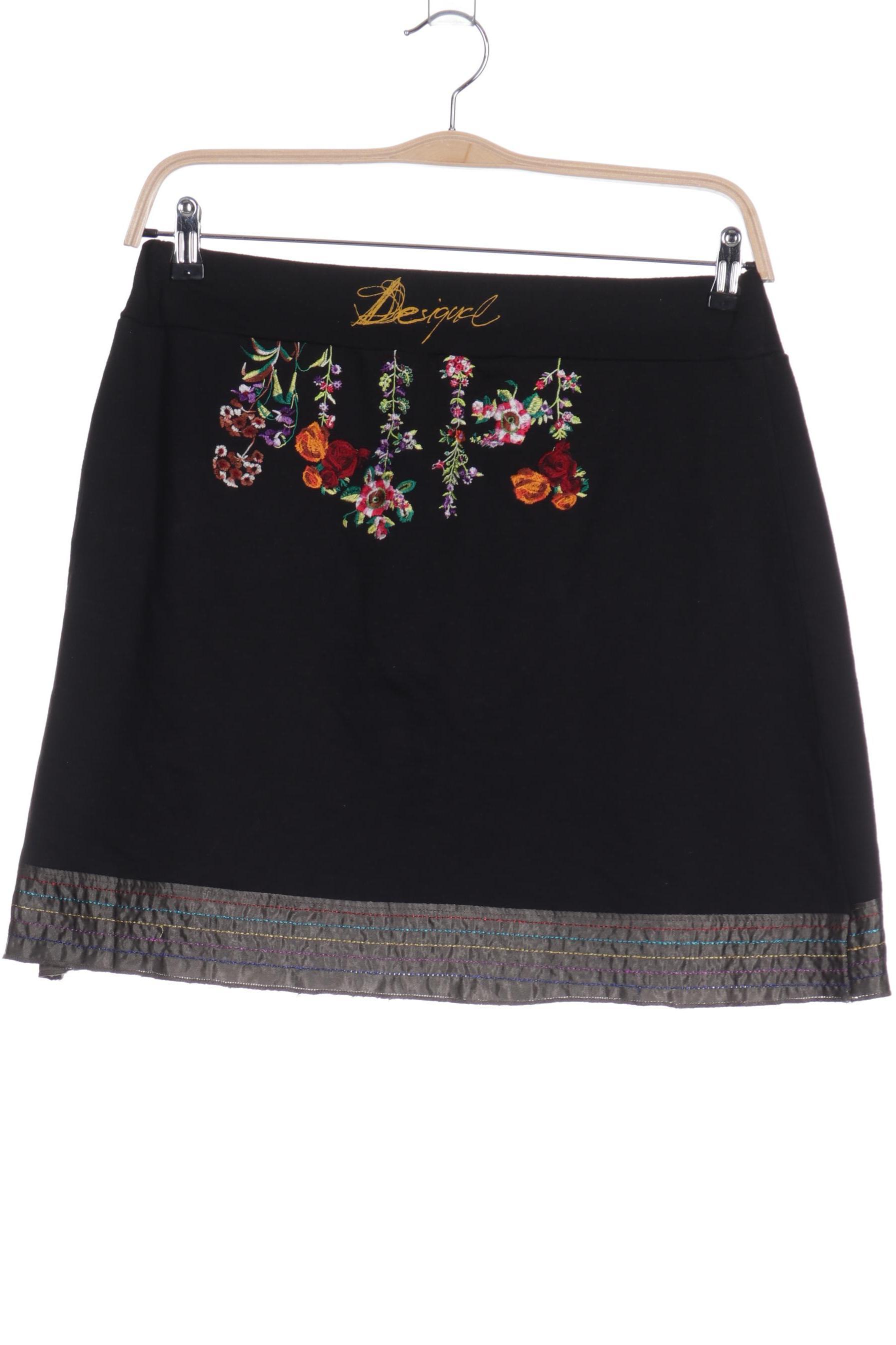 

Desigual Damen Rock, schwarz, Gr.