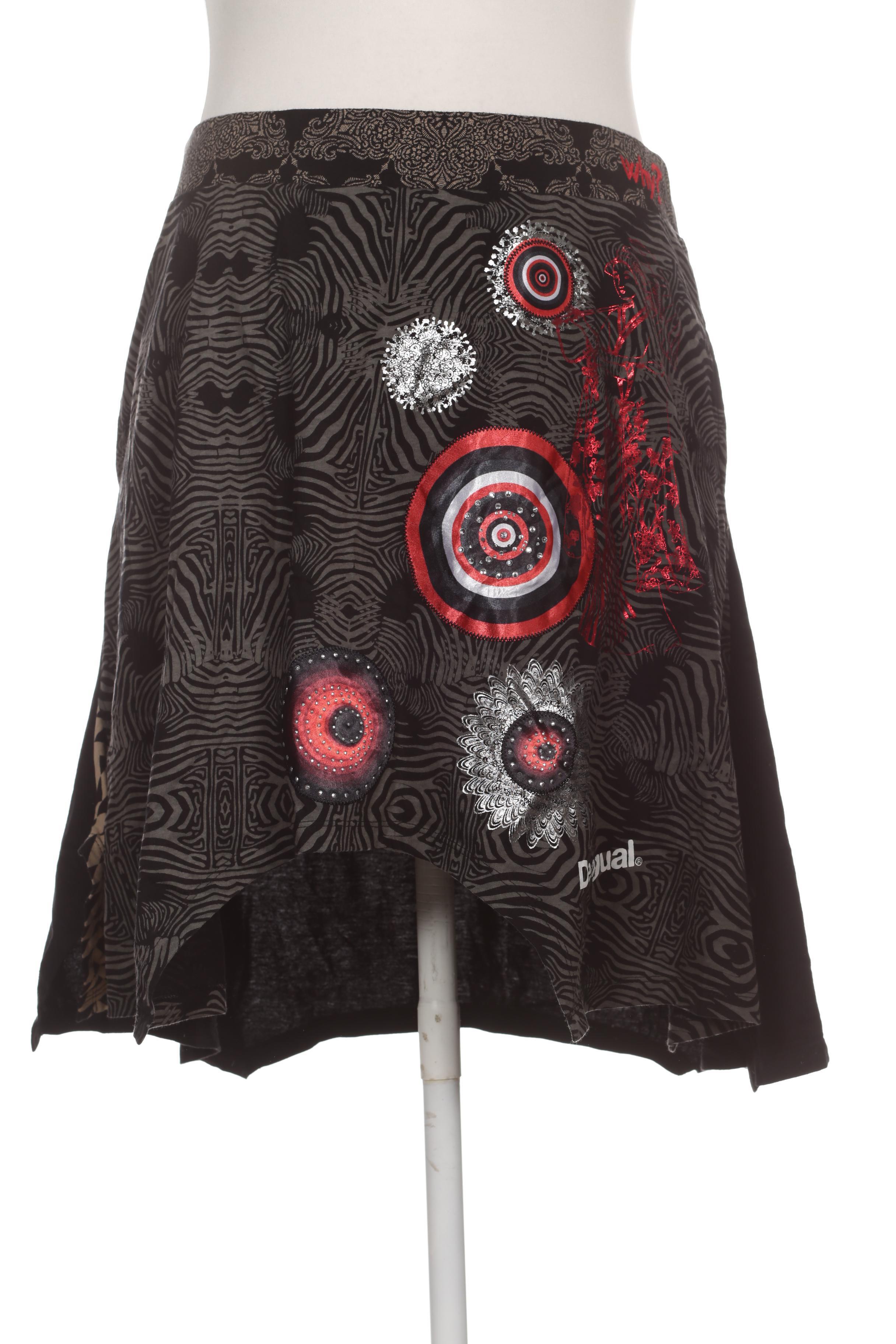 

Desigual Damen Rock, grau, Gr.