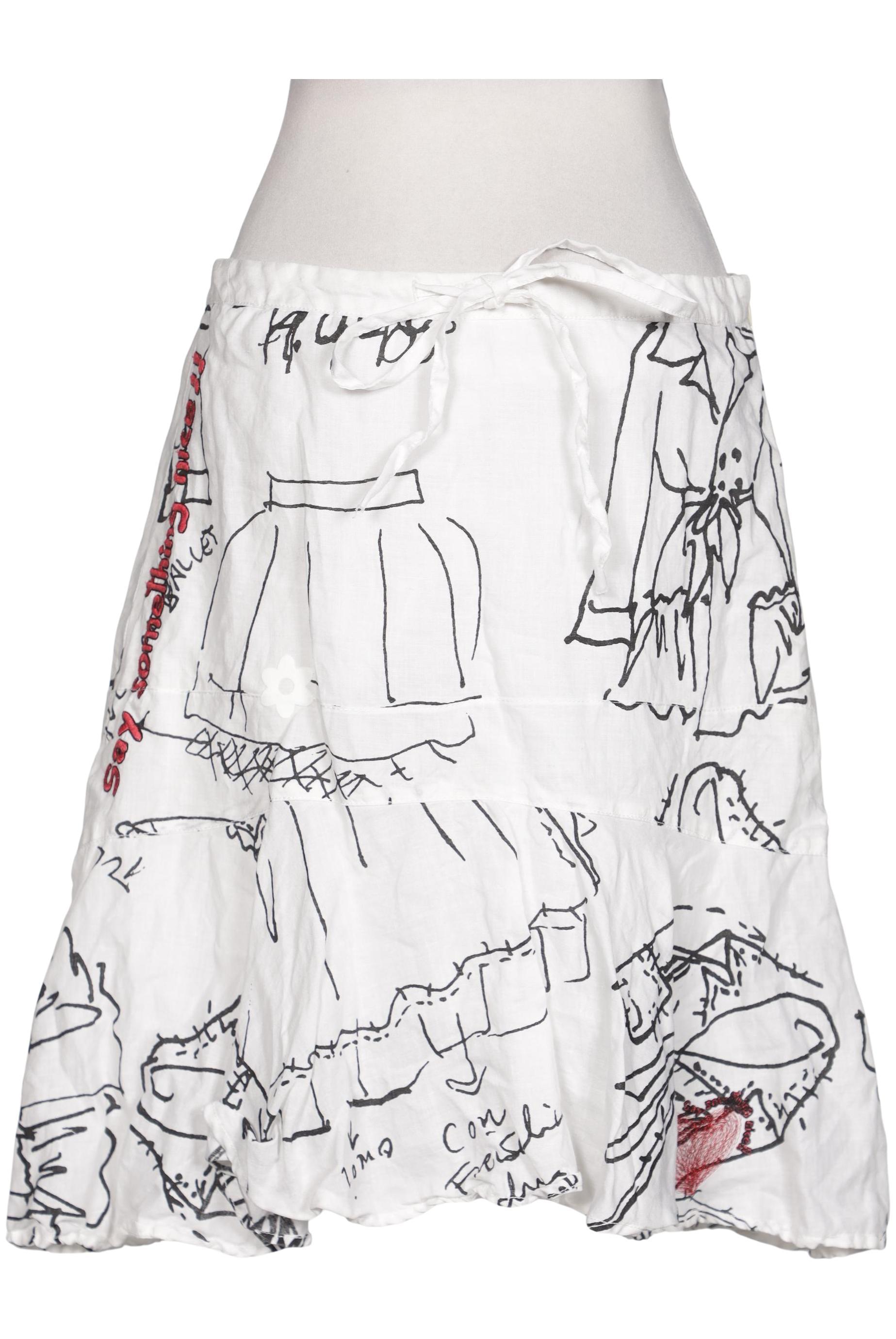 

Desigual Damen Rock, weiß, Gr. 40