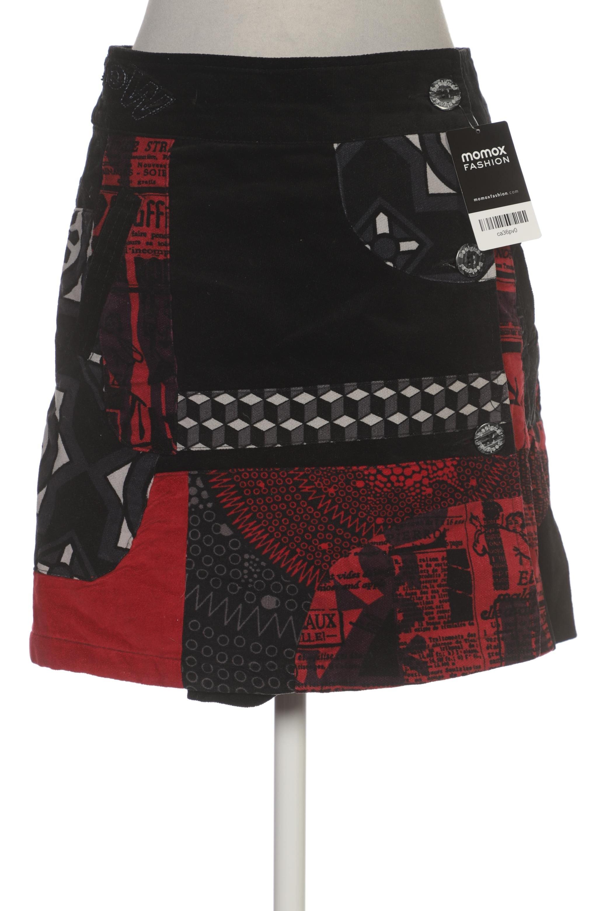 

Desigual Damen Rock, schwarz, Gr. 36