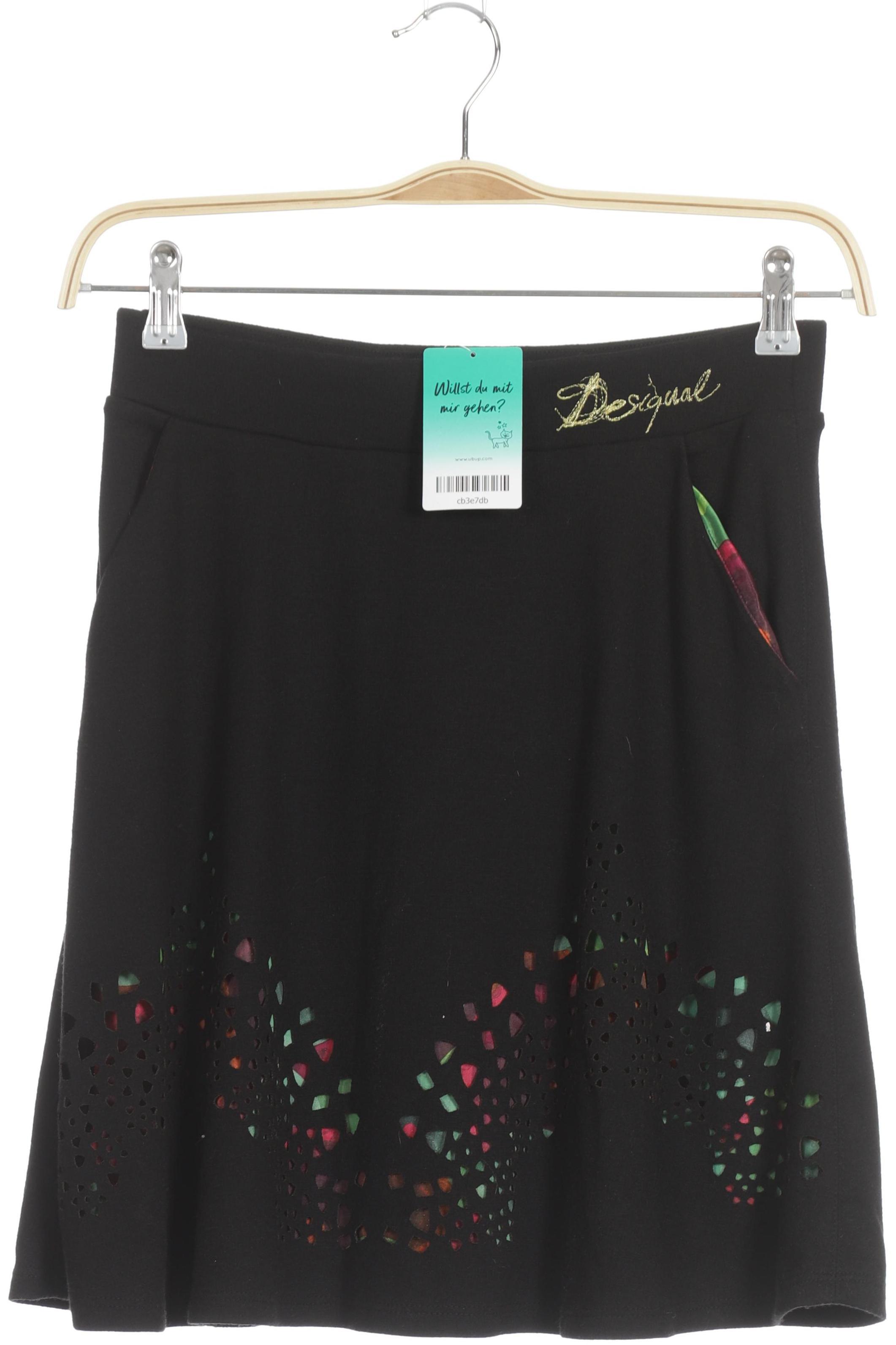 

Desigual Damen Rock, schwarz, Gr.