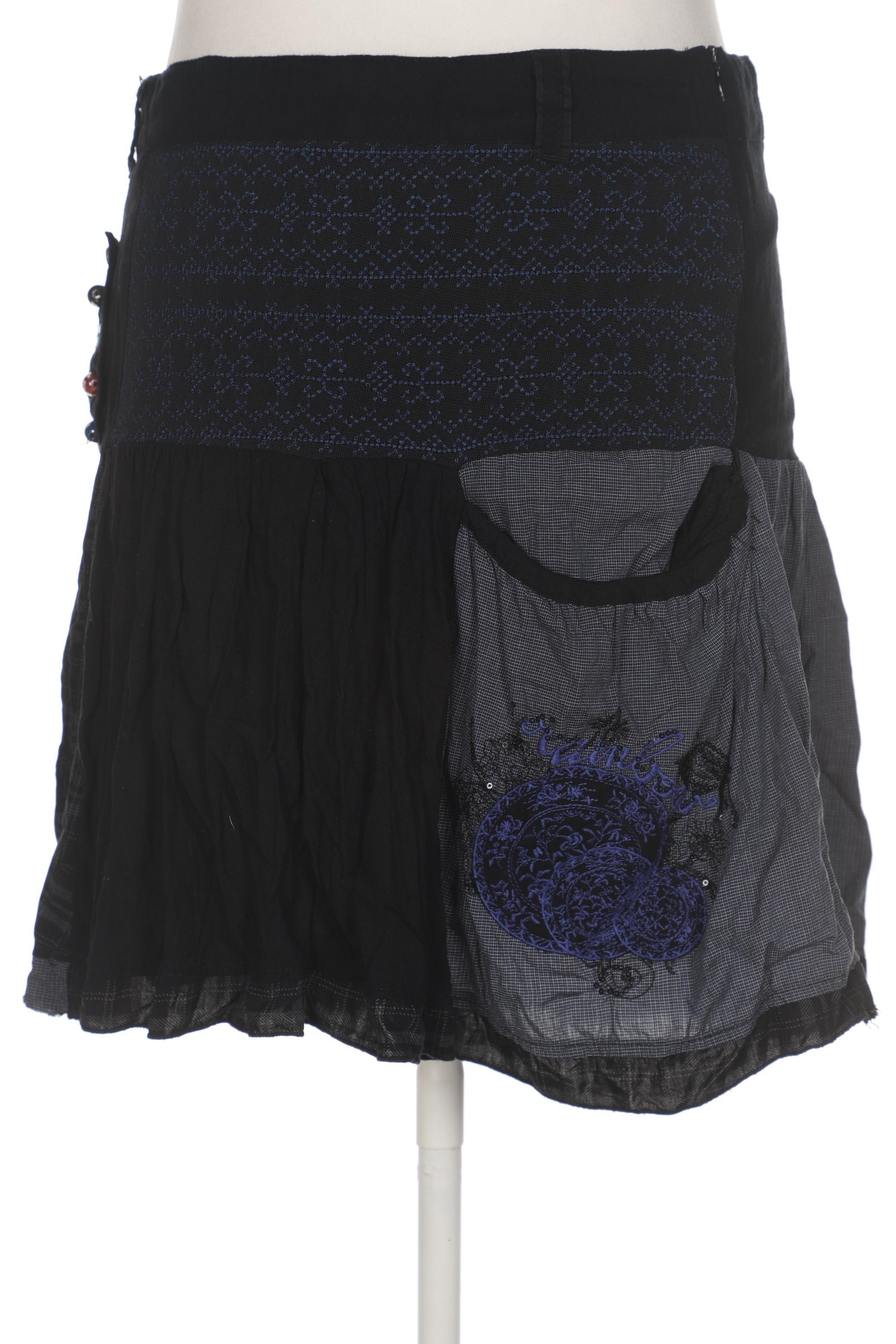 

Desigual Damen Rock, schwarz, Gr. 44
