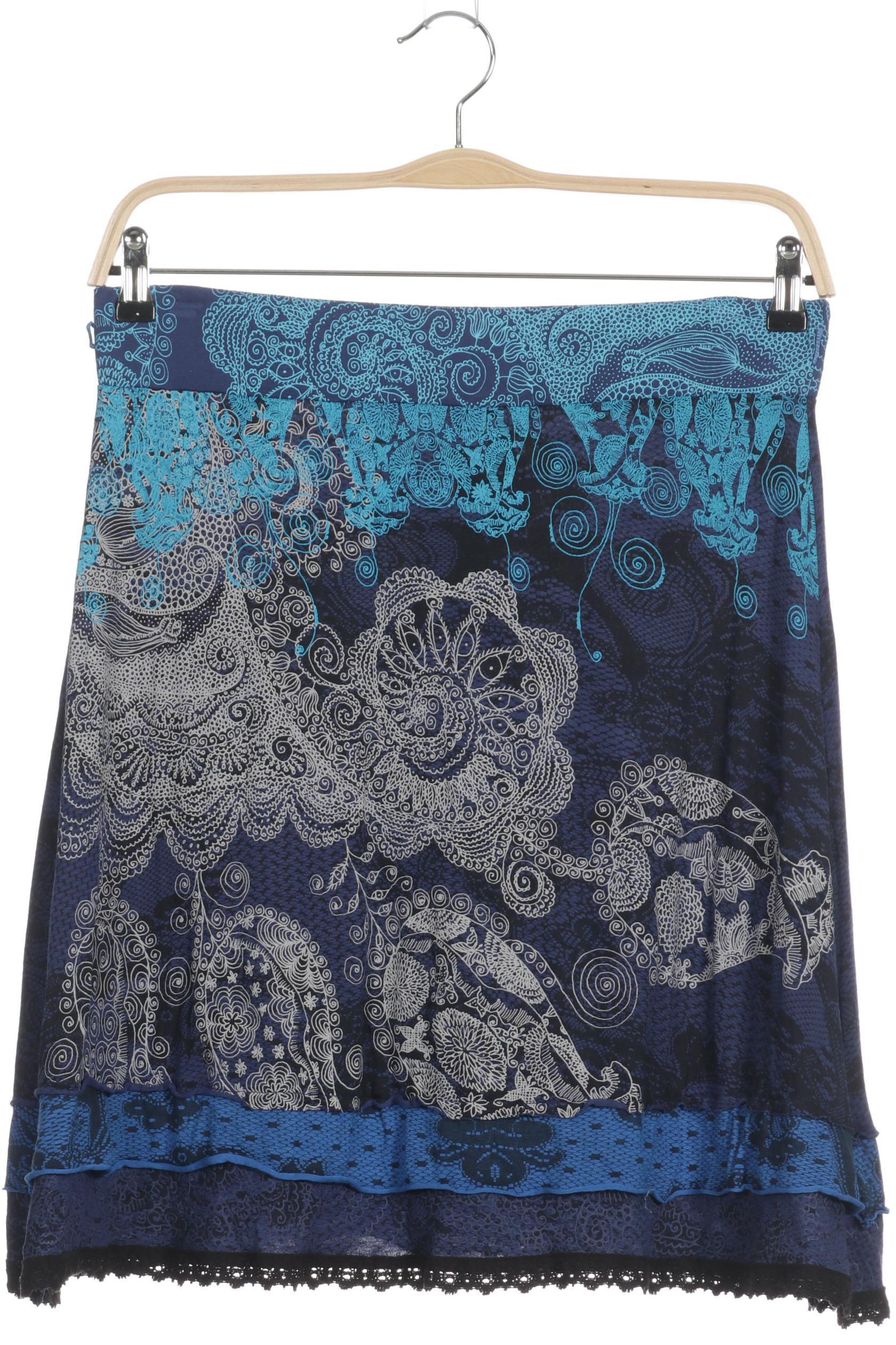 

Desigual Damen Rock, blau, Gr.
