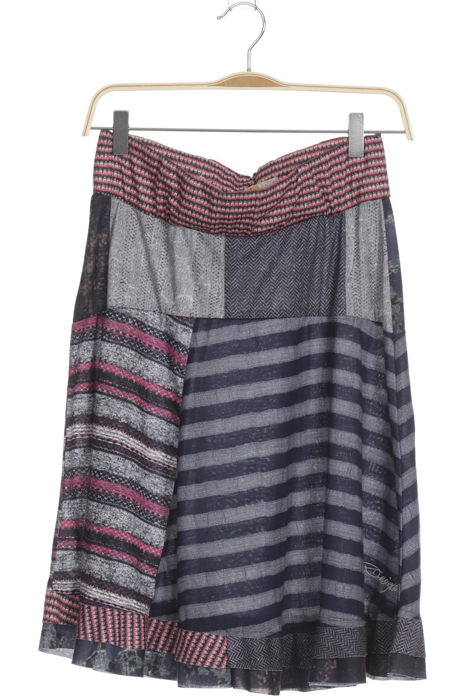 

Desigual Damen Rock, blau, Gr.