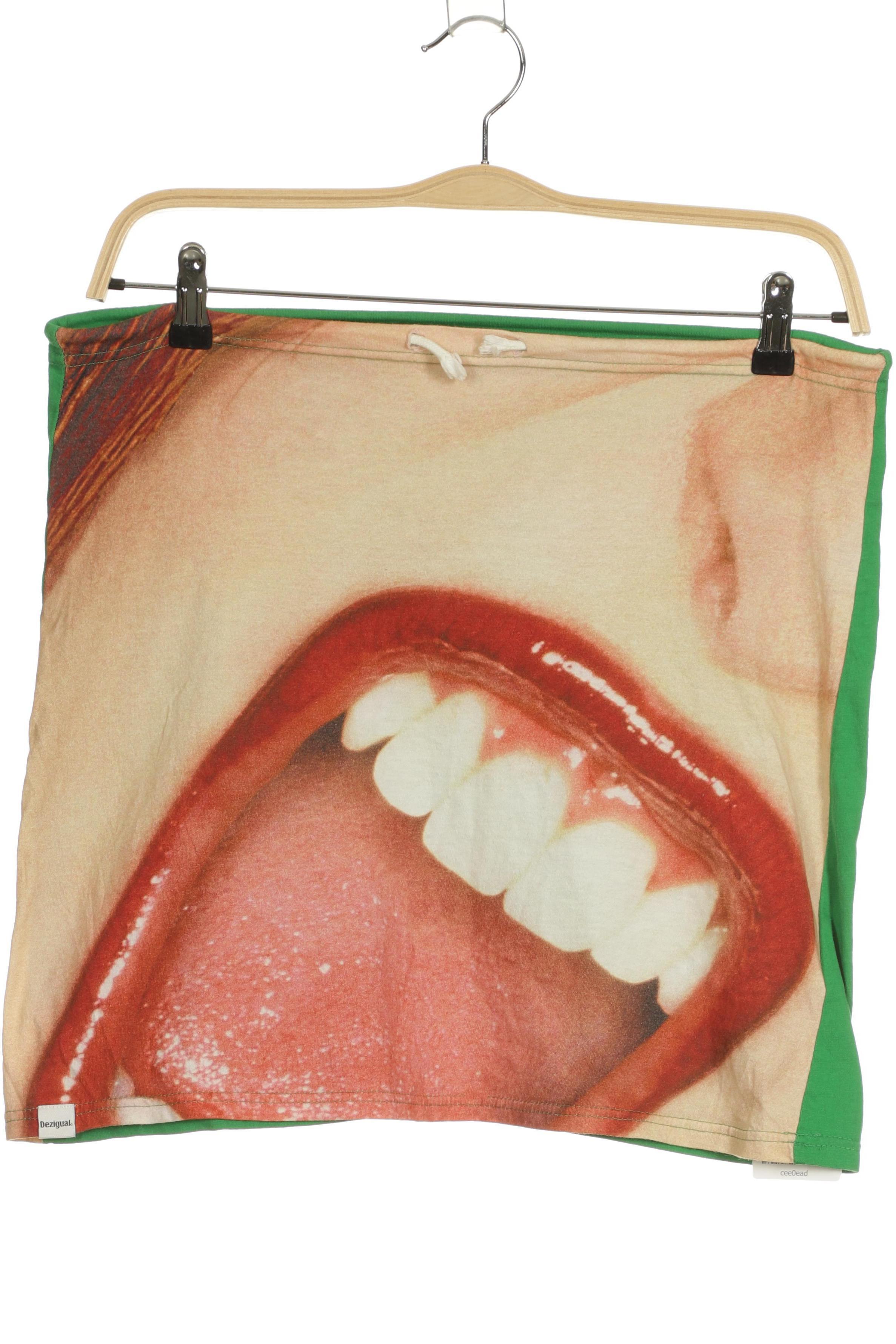 

Desigual Damen Rock, grün, Gr.