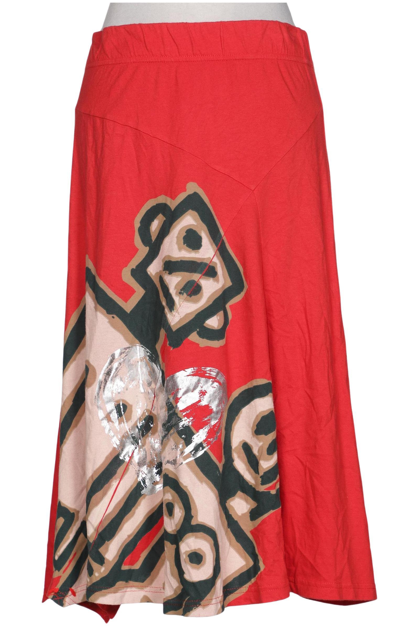 

Desigual Damen Rock, rot, Gr. 38