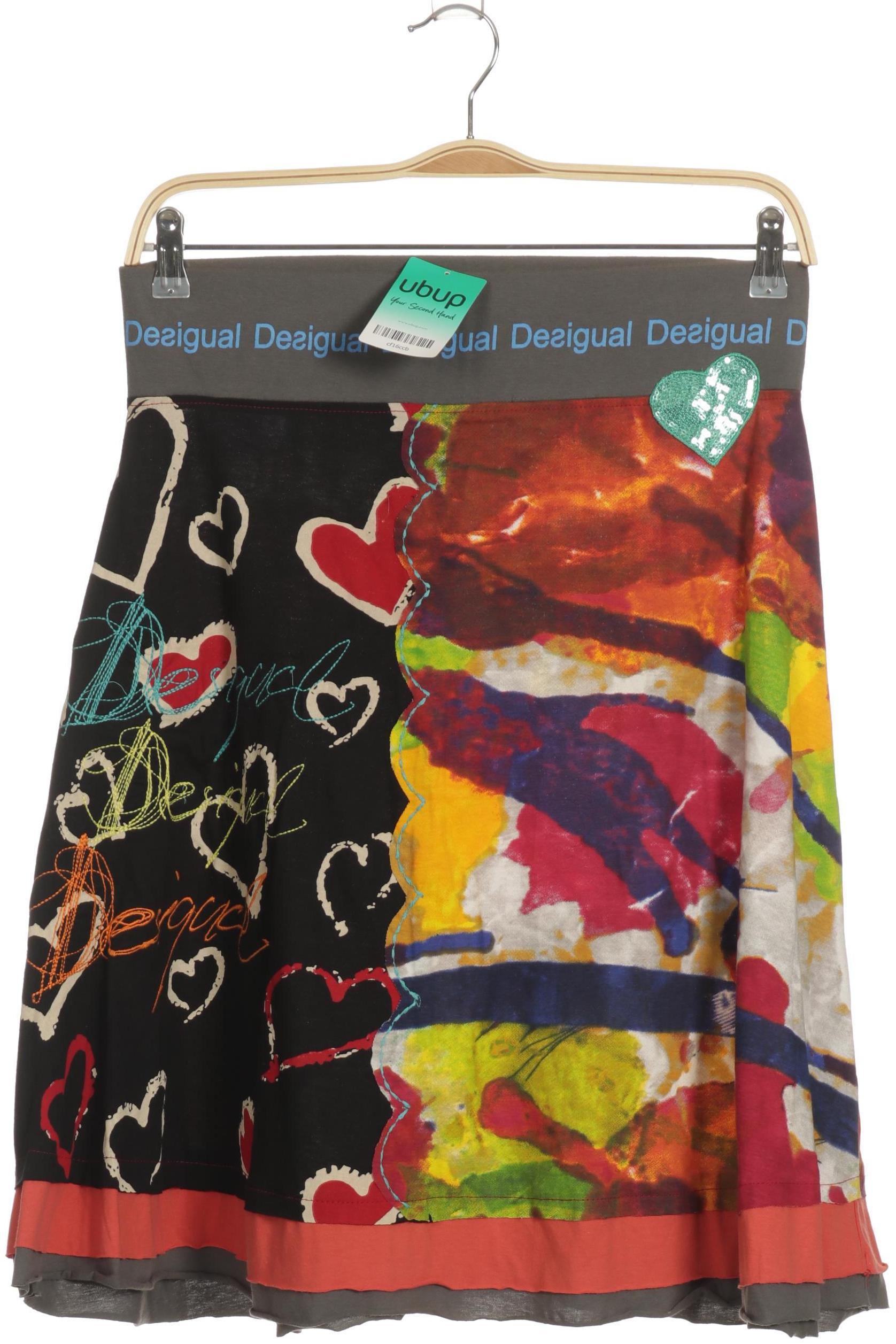 

Desigual Damen Rock, grau, Gr.