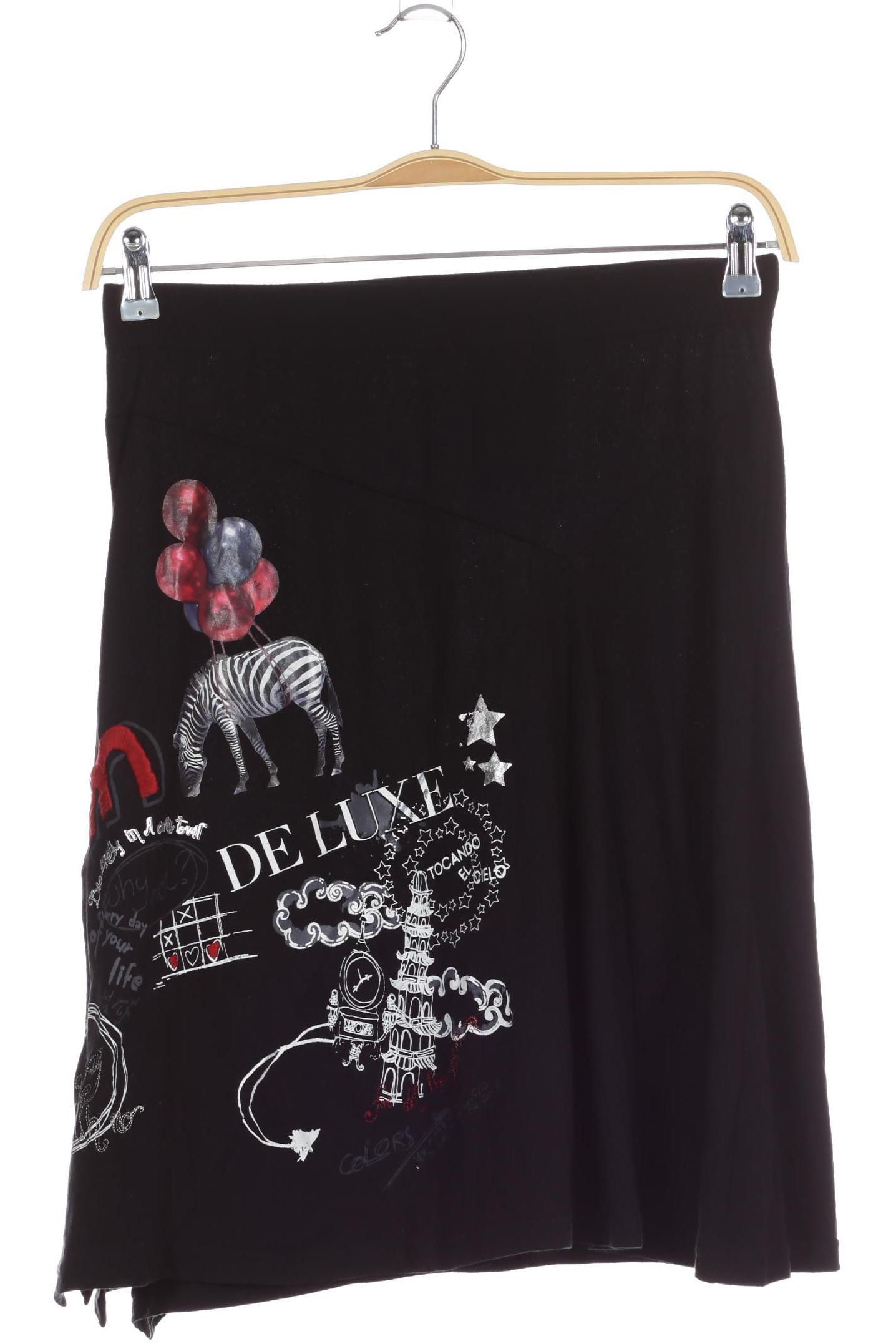 

Desigual Damen Rock, schwarz, Gr. 42