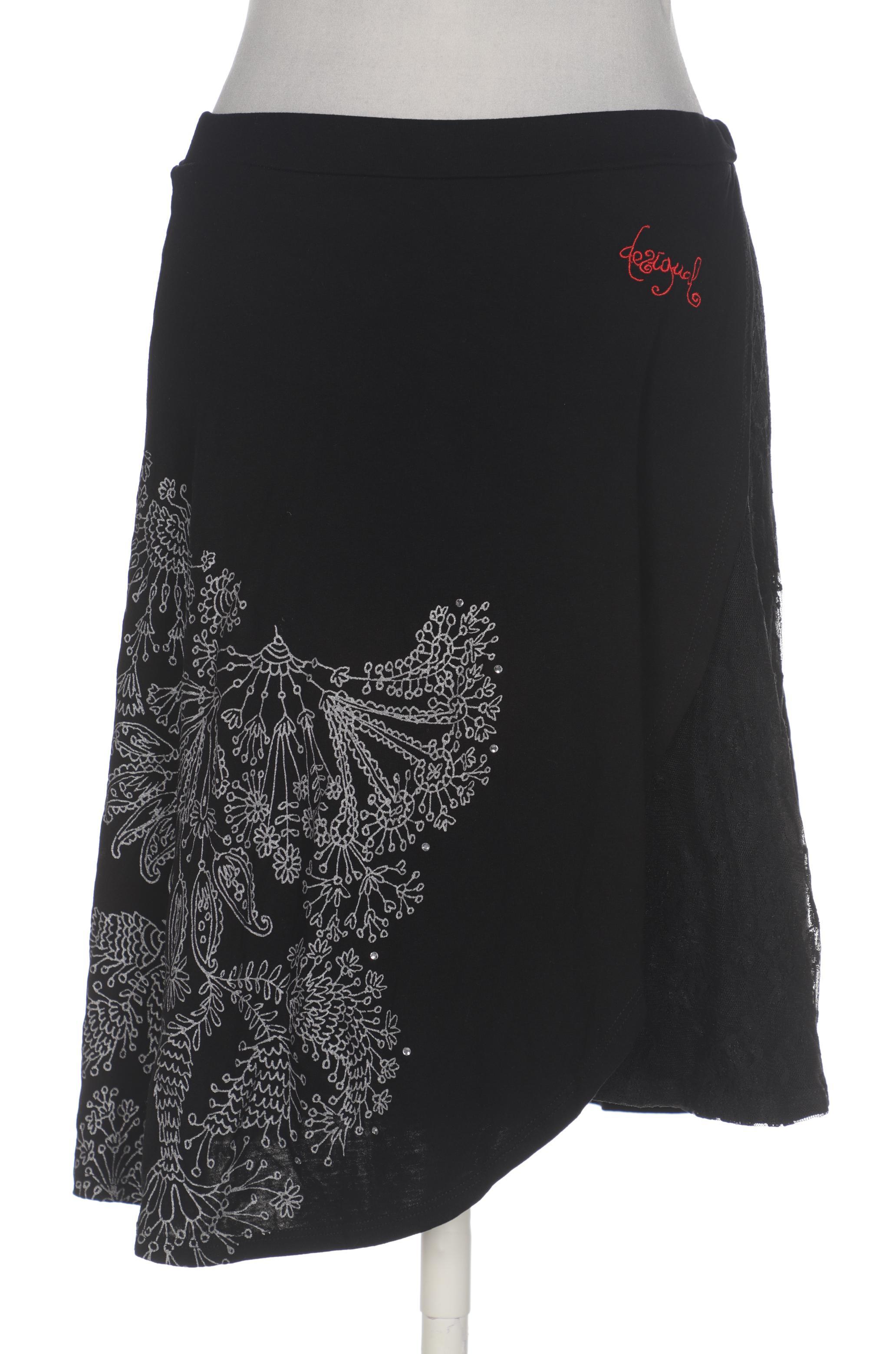 

Desigual Damen Rock, schwarz, Gr. 36