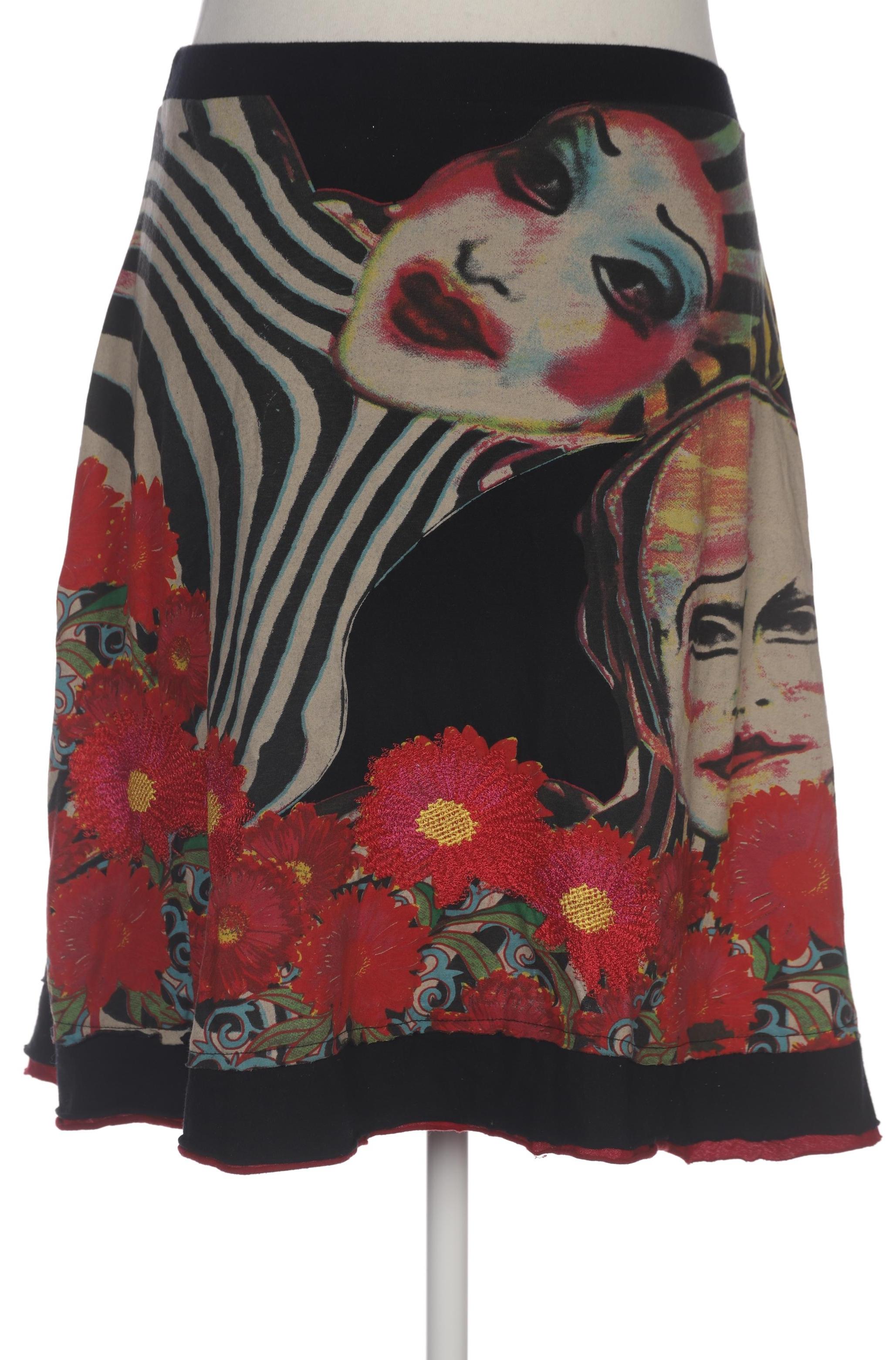 

Desigual Damen Rock, schwarz, Gr. 44
