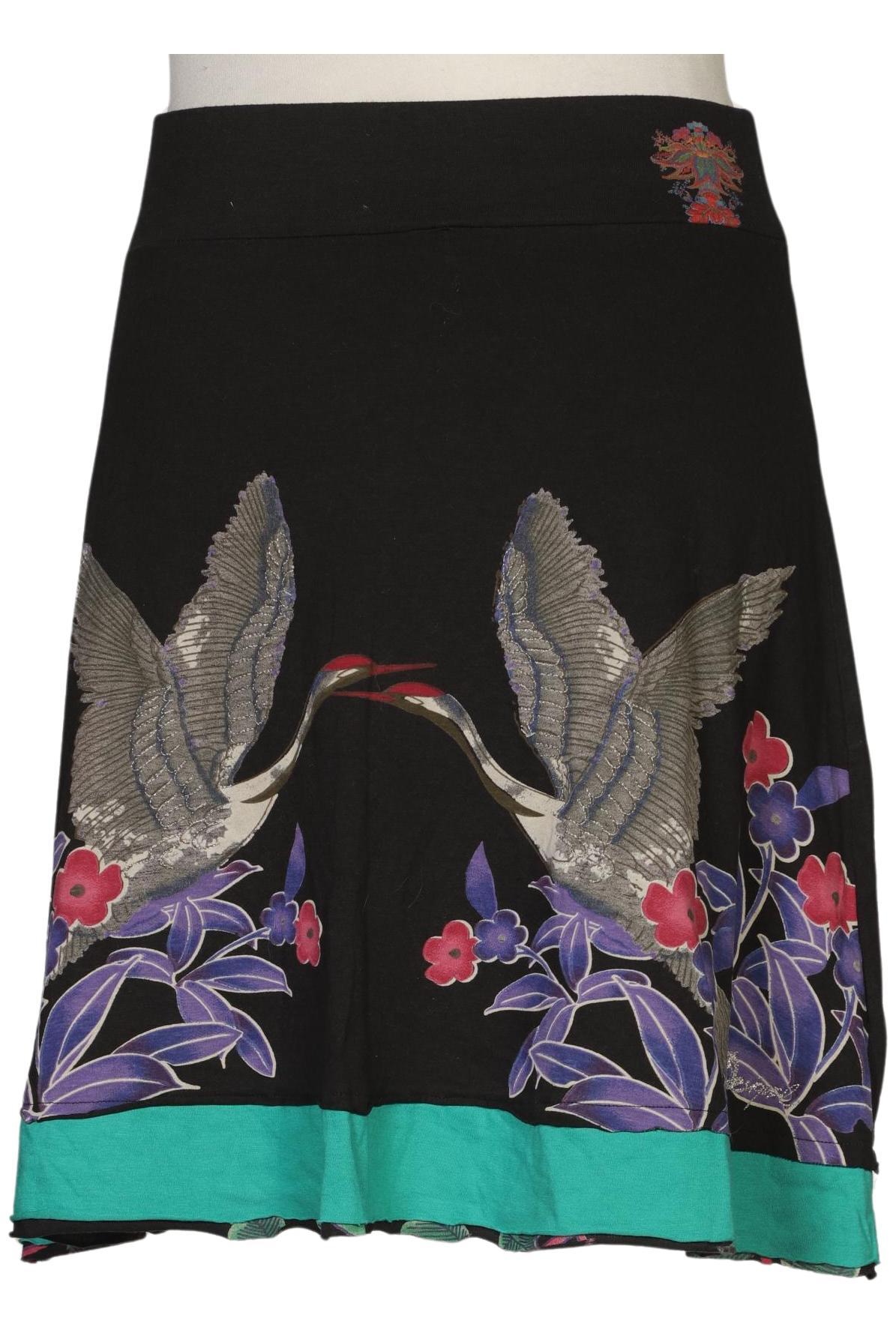 

Desigual Damen Rock, schwarz, Gr. 42