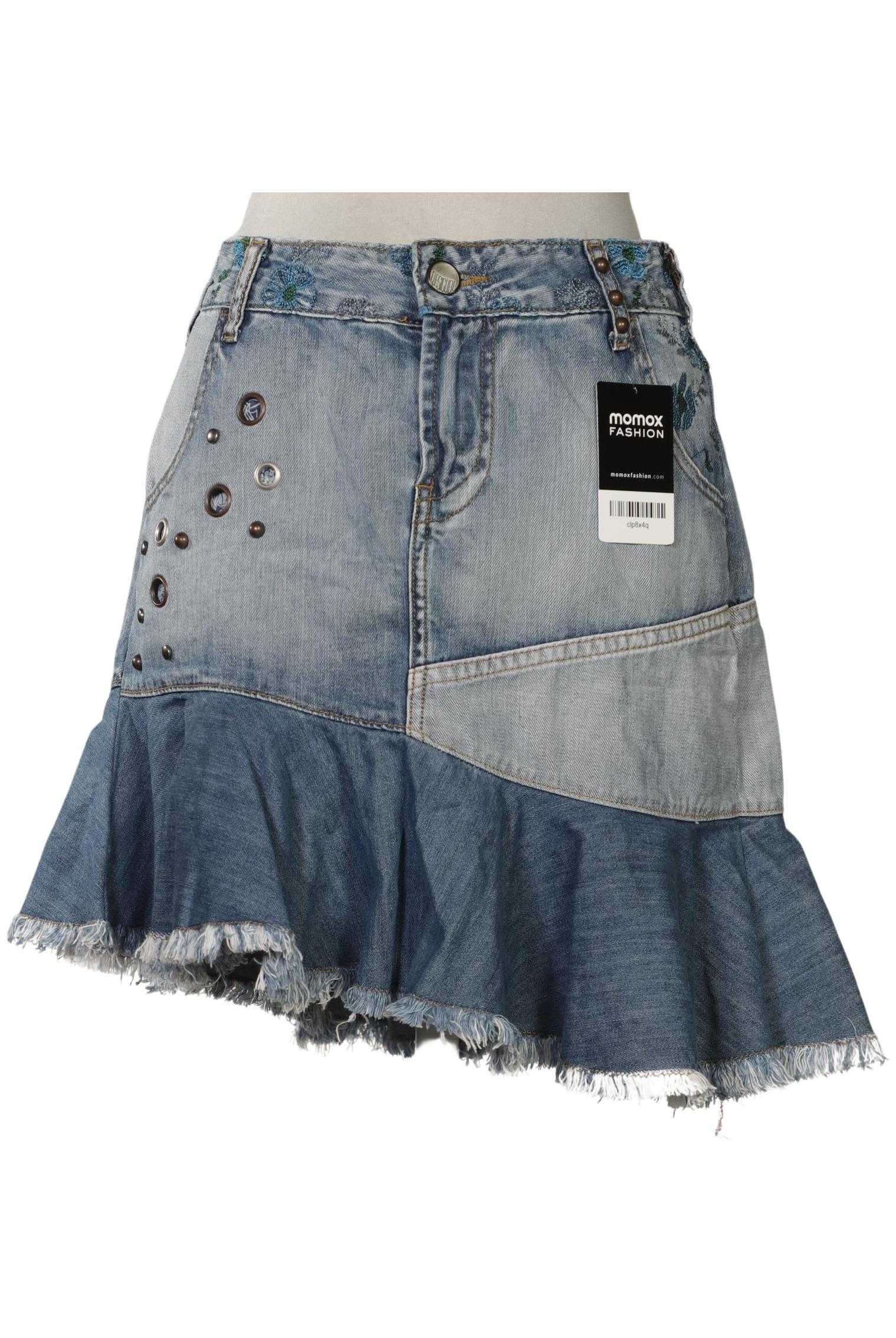 

Desigual Damen Rock, hellblau, Gr. 30