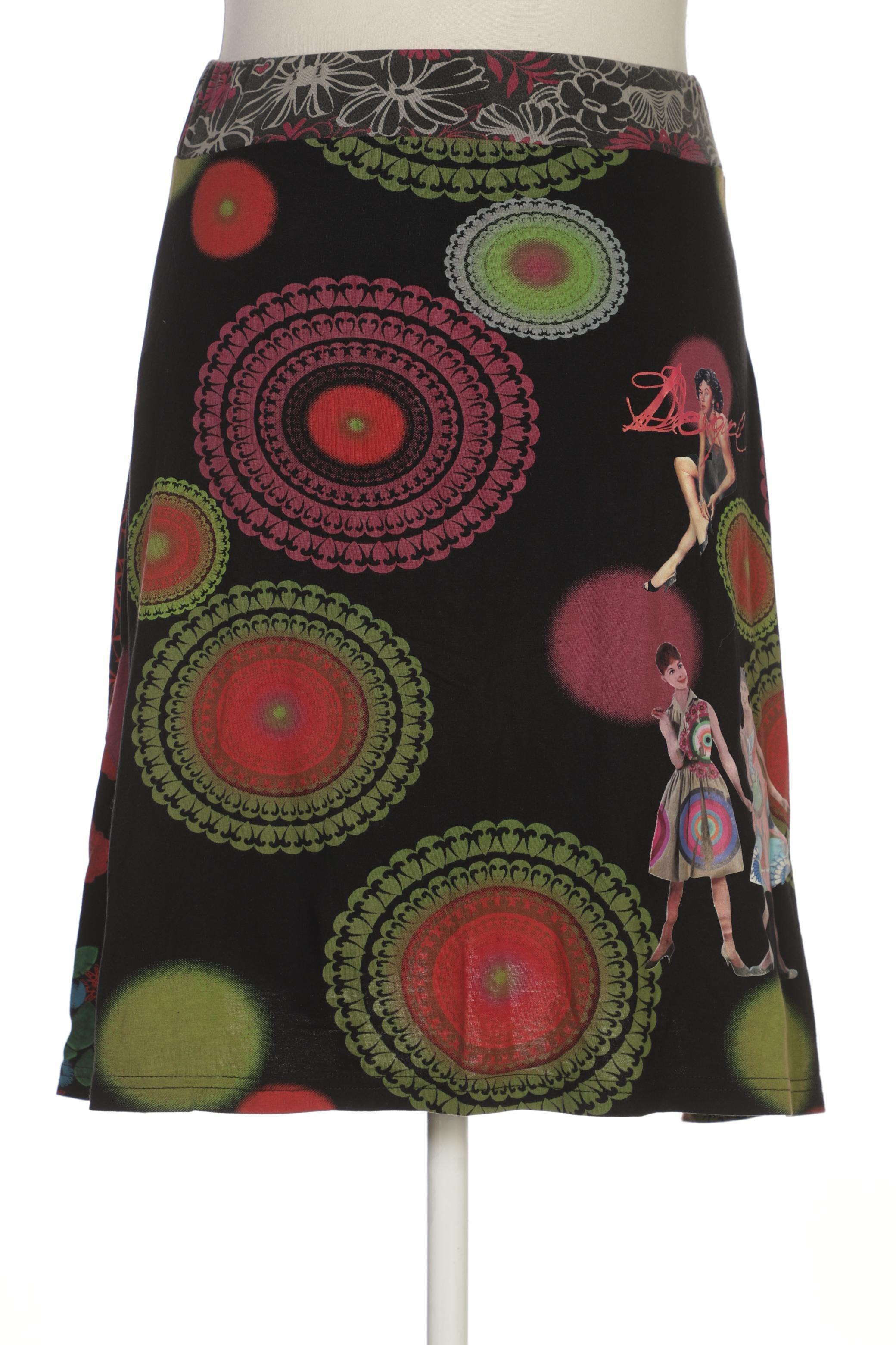 

Desigual Damen Rock, schwarz, Gr. 44