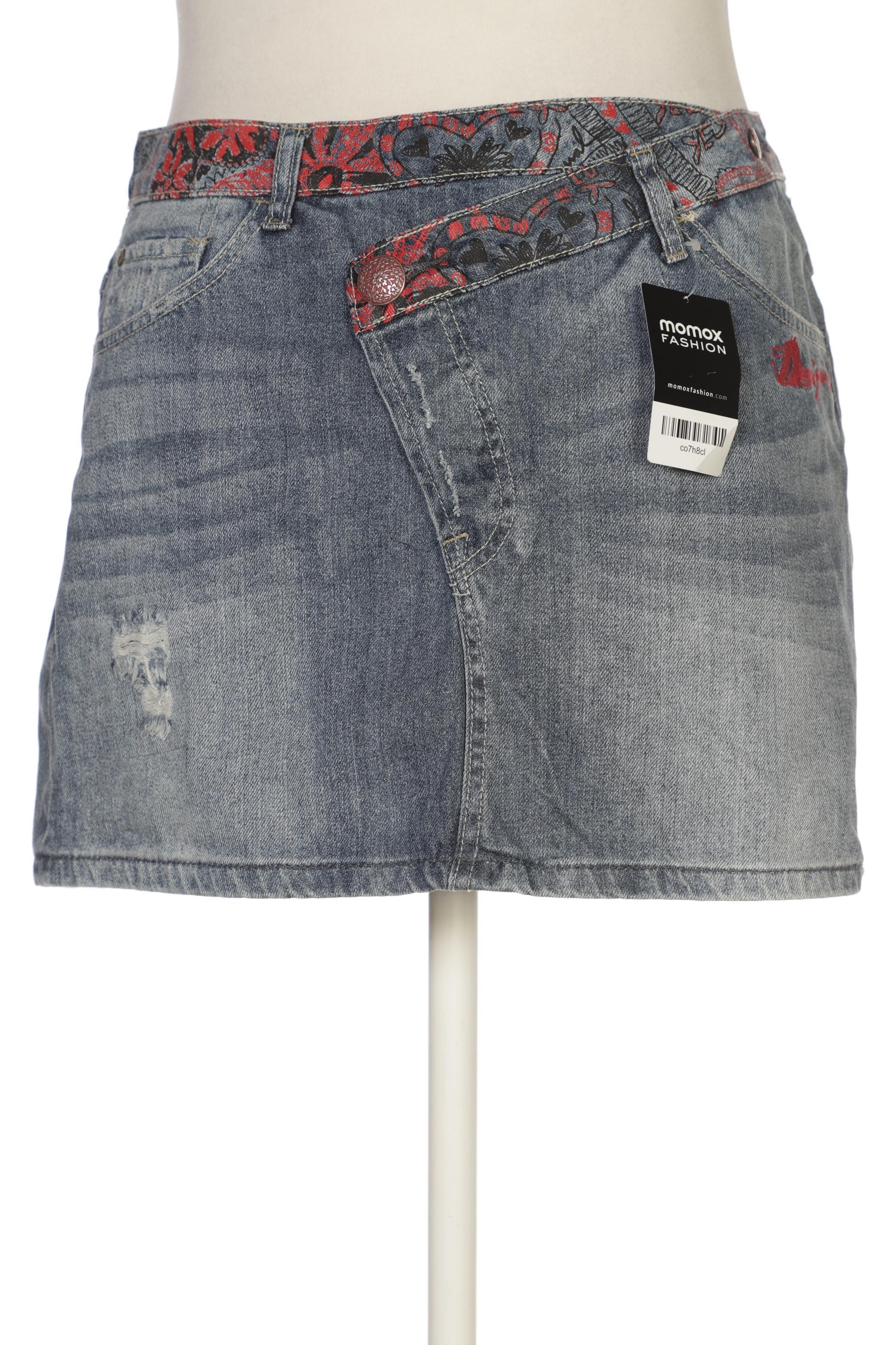 

Desigual Damen Rock, blau, Gr. 42