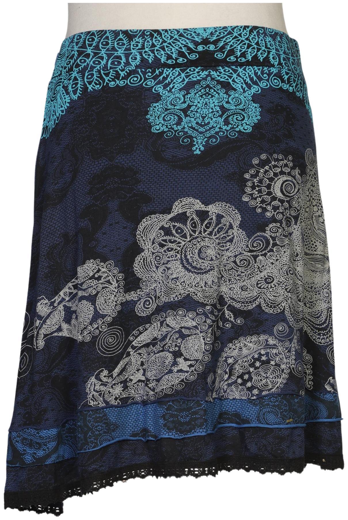 

Desigual Damen Rock, marineblau, Gr. 44