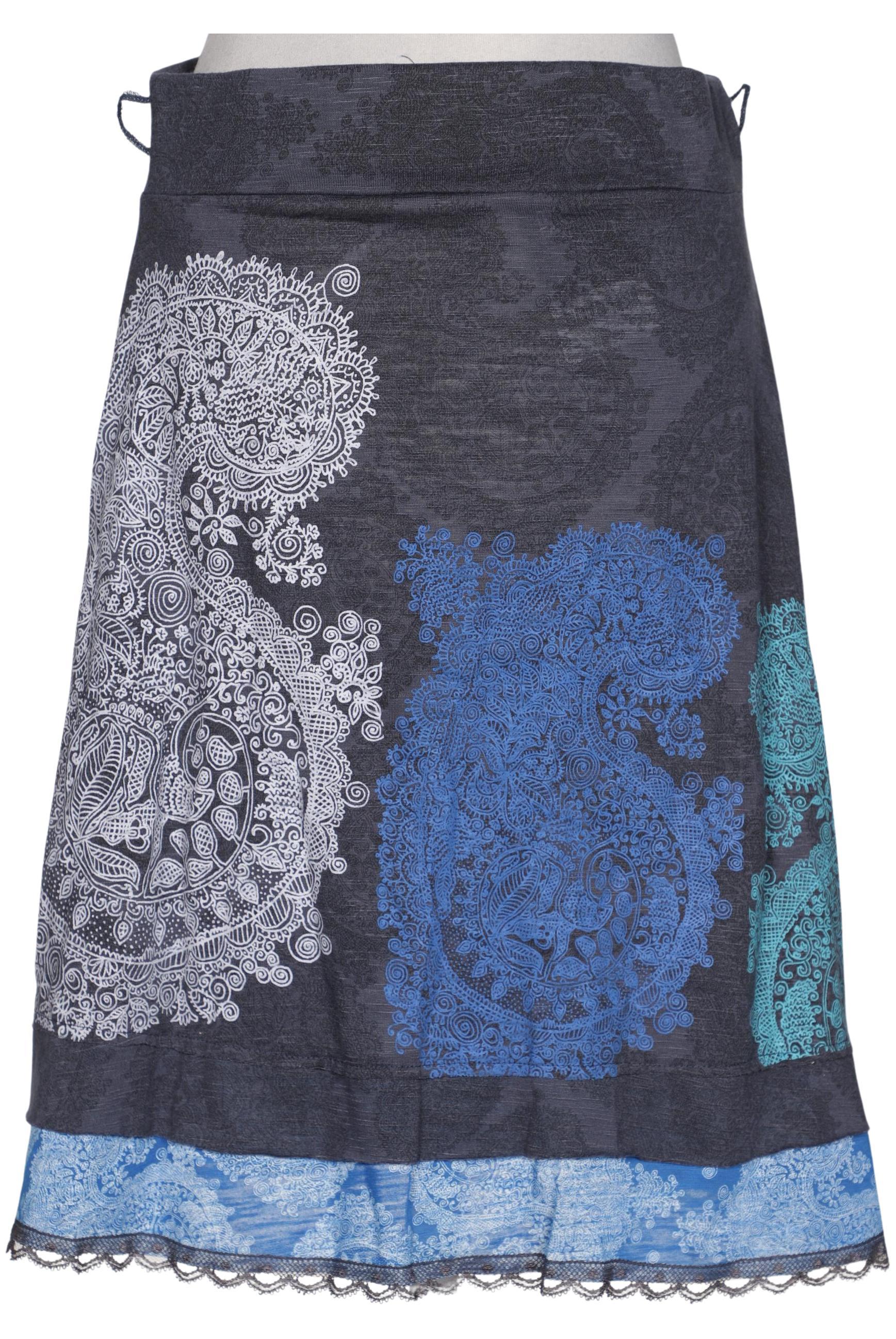 

Desigual Damen Rock, marineblau, Gr. 36