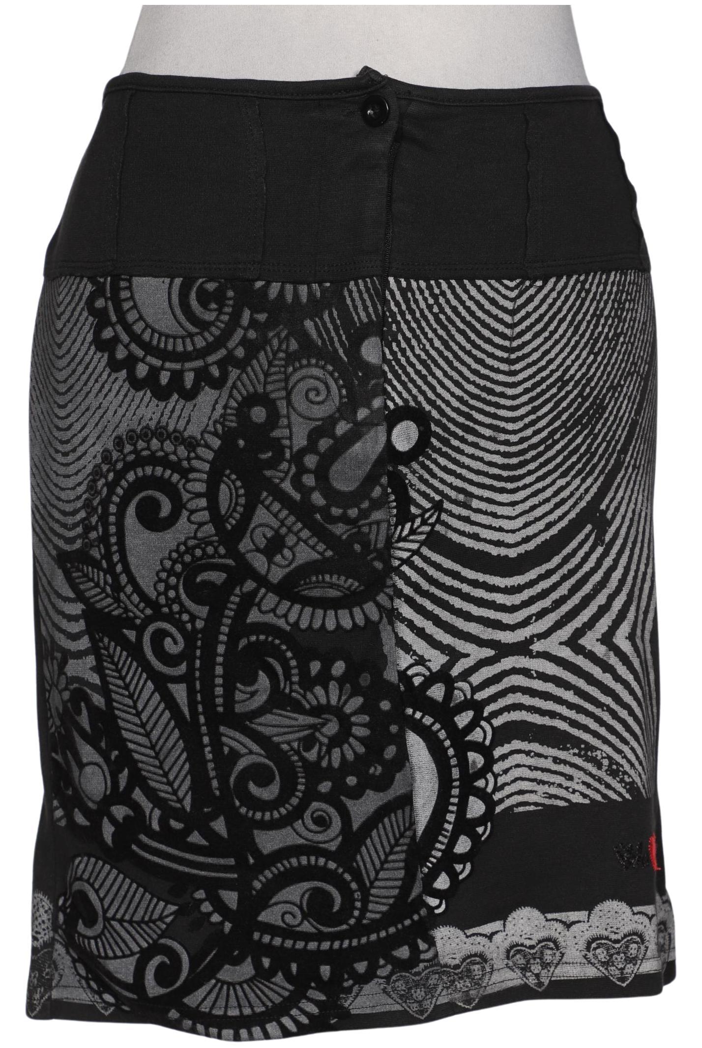 

Desigual Damen Rock, schwarz, Gr. 36