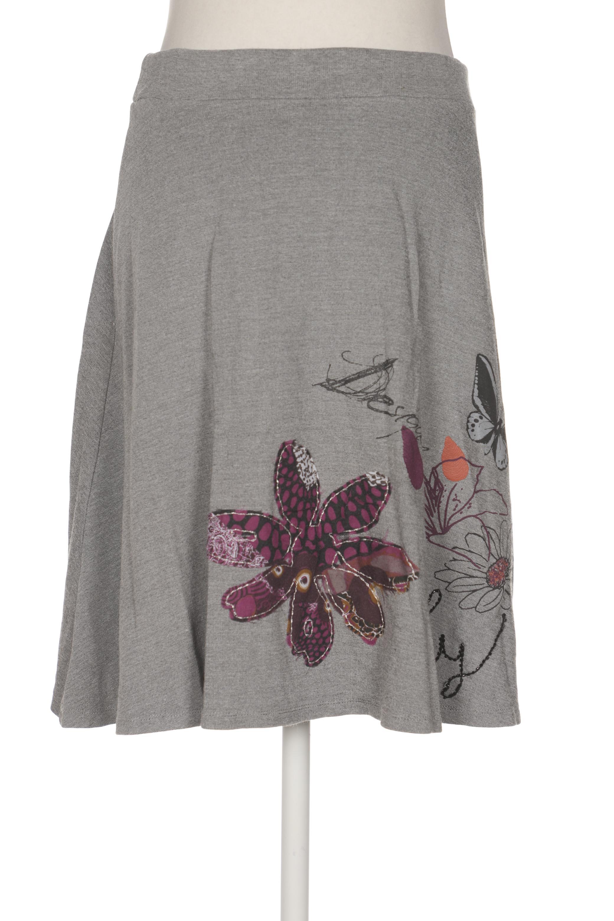 

Desigual Damen Rock, grau, Gr. 36