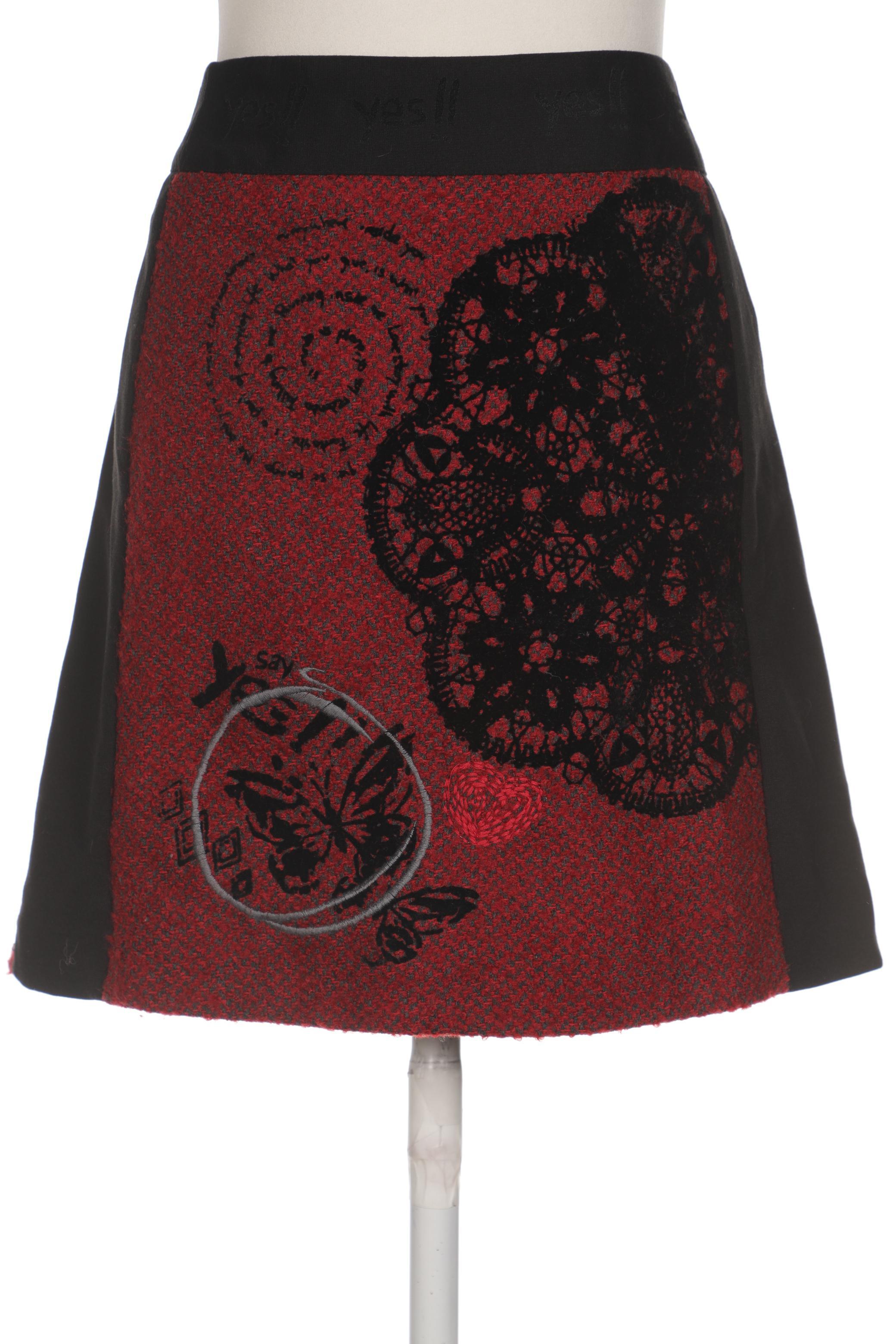 

Desigual Damen Rock, rot
