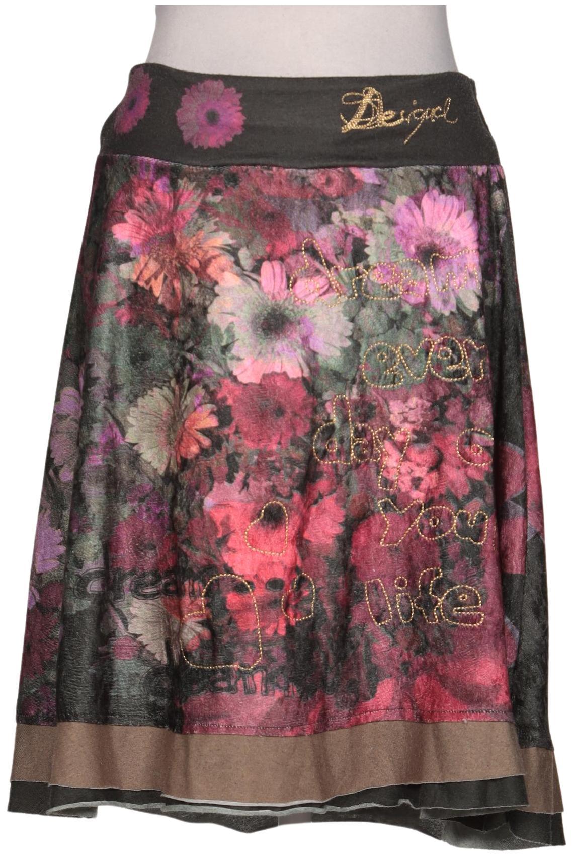 

Desigual Damen Rock, mehrfarbig, Gr. 36