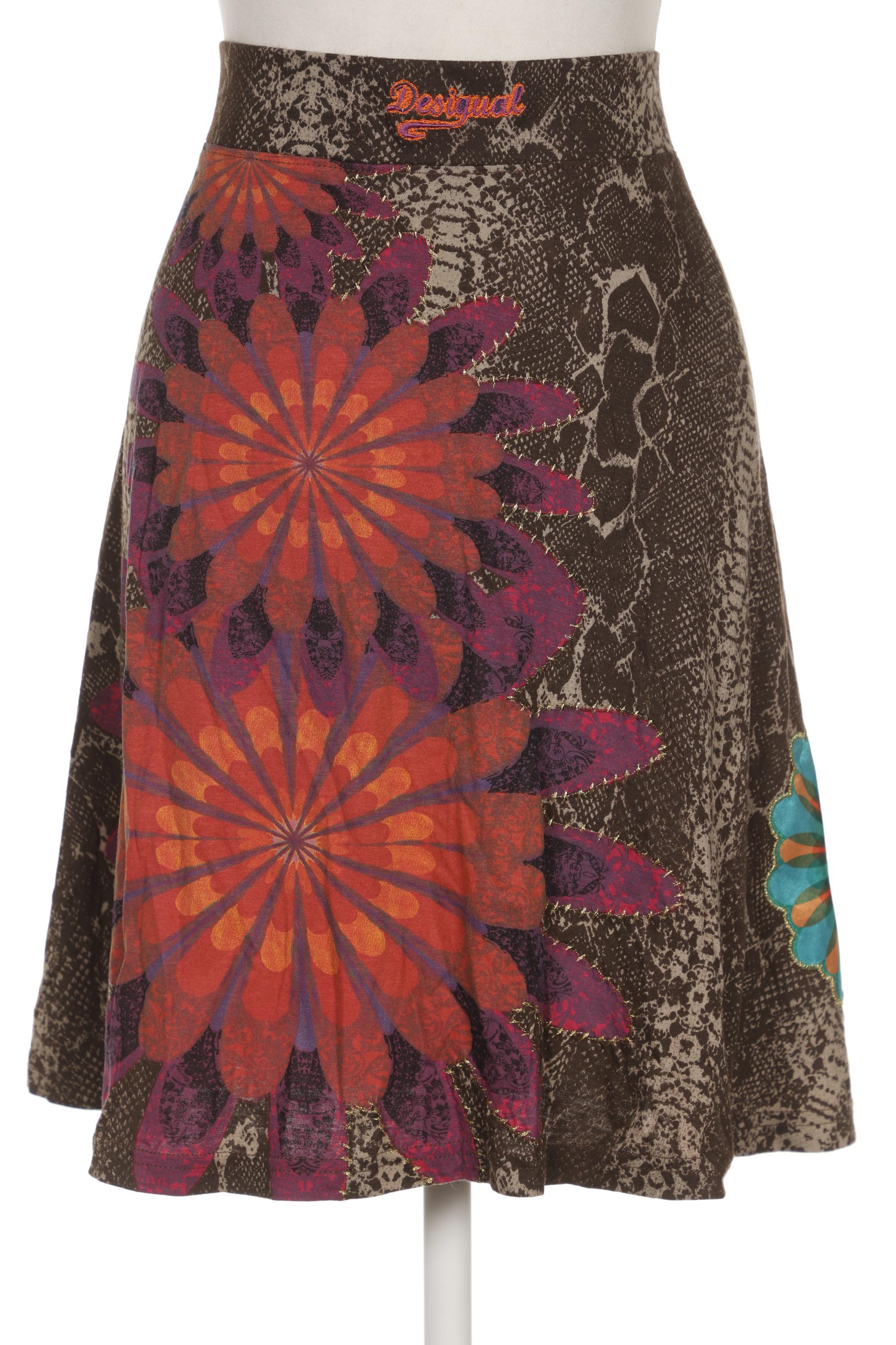 

Desigual Damen Rock, braun, Gr. 38