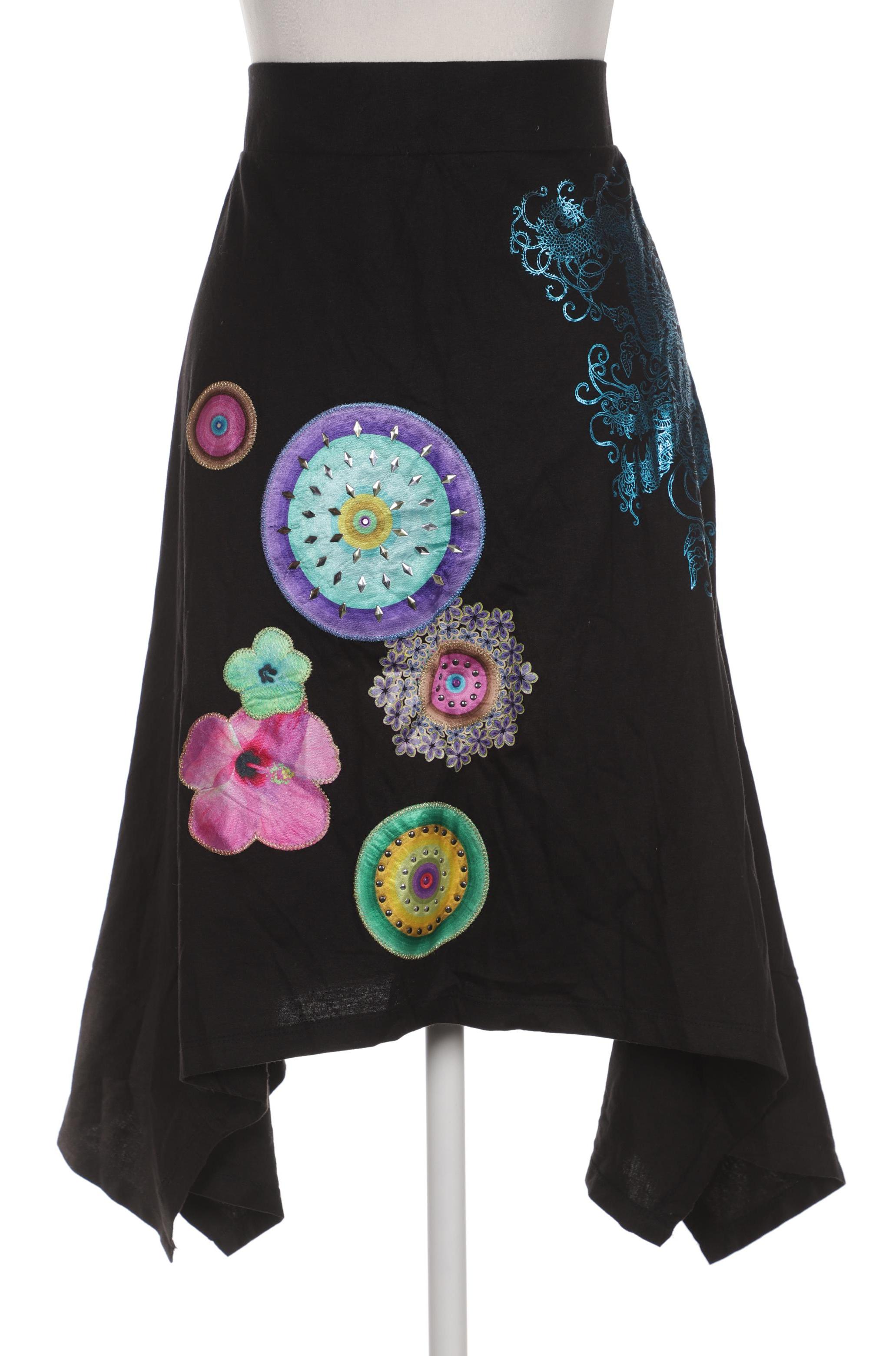 

Desigual Damen Rock, schwarz, Gr. 38