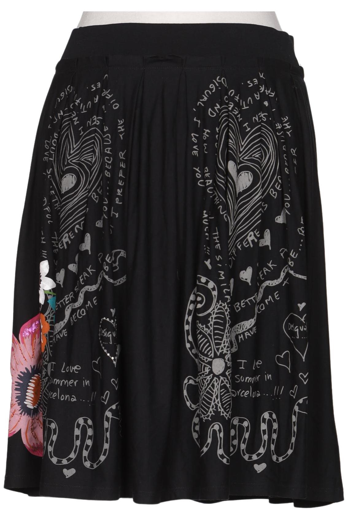 

Desigual Damen Rock, schwarz, Gr. 36