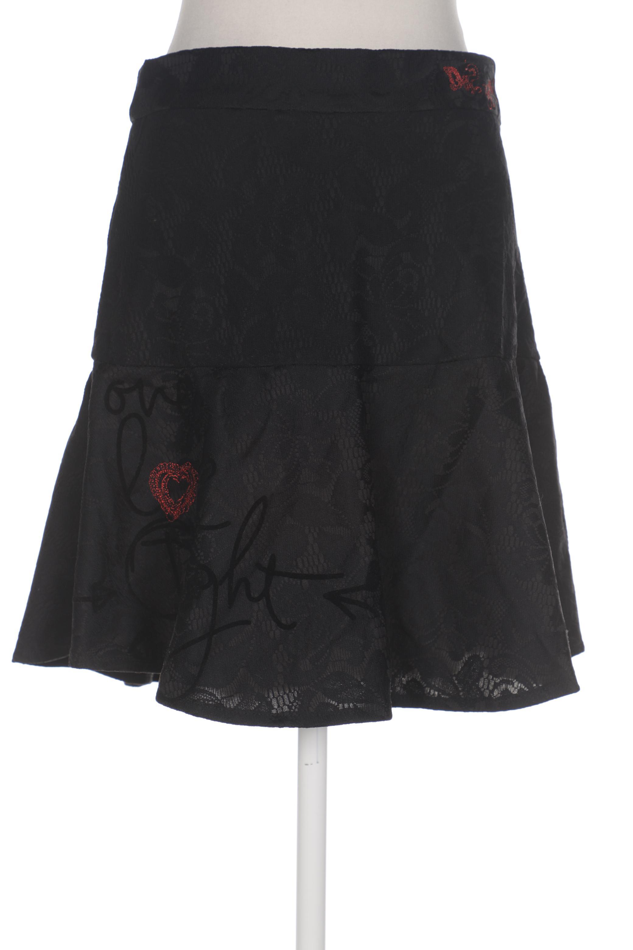 

Desigual Damen Rock, schwarz, Gr. 38